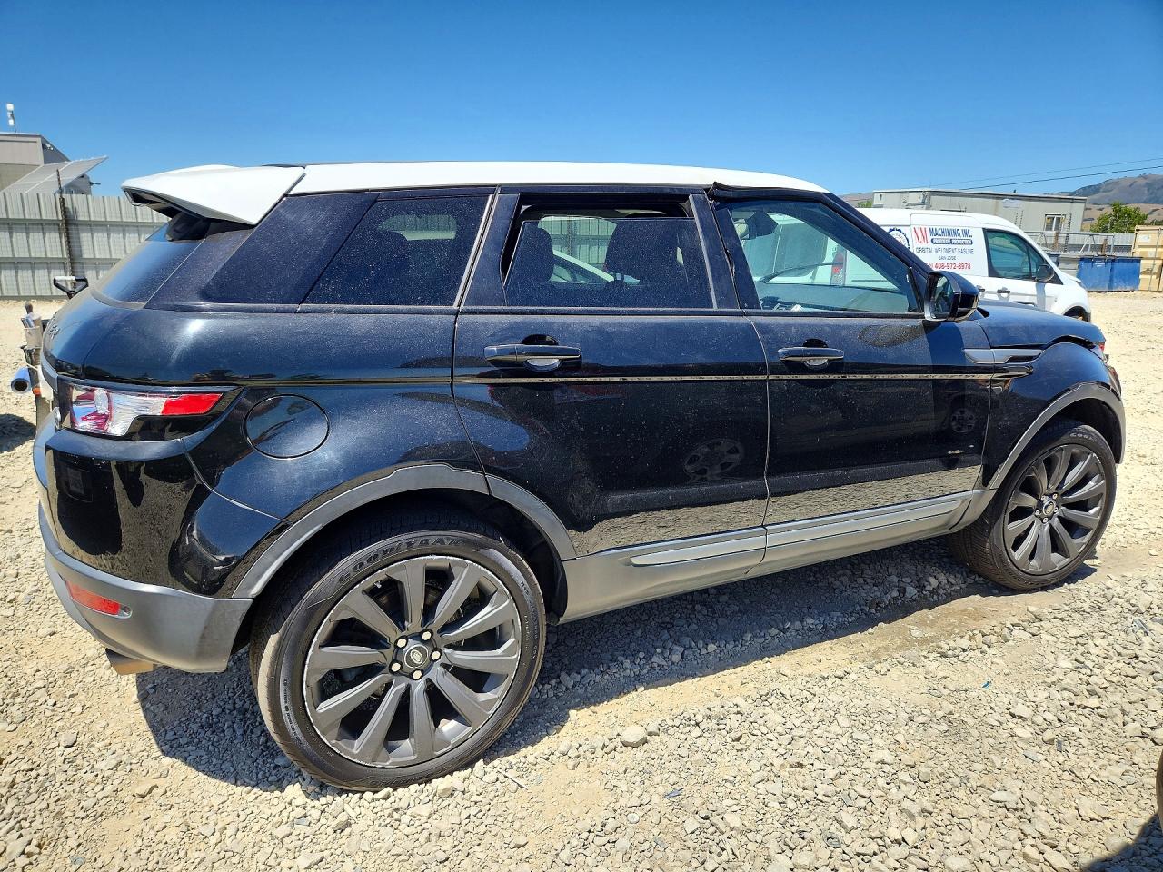 2015 Land Rover Range Rover Evoque Pure Plus Черный vin: SALVP2BG0FH072410