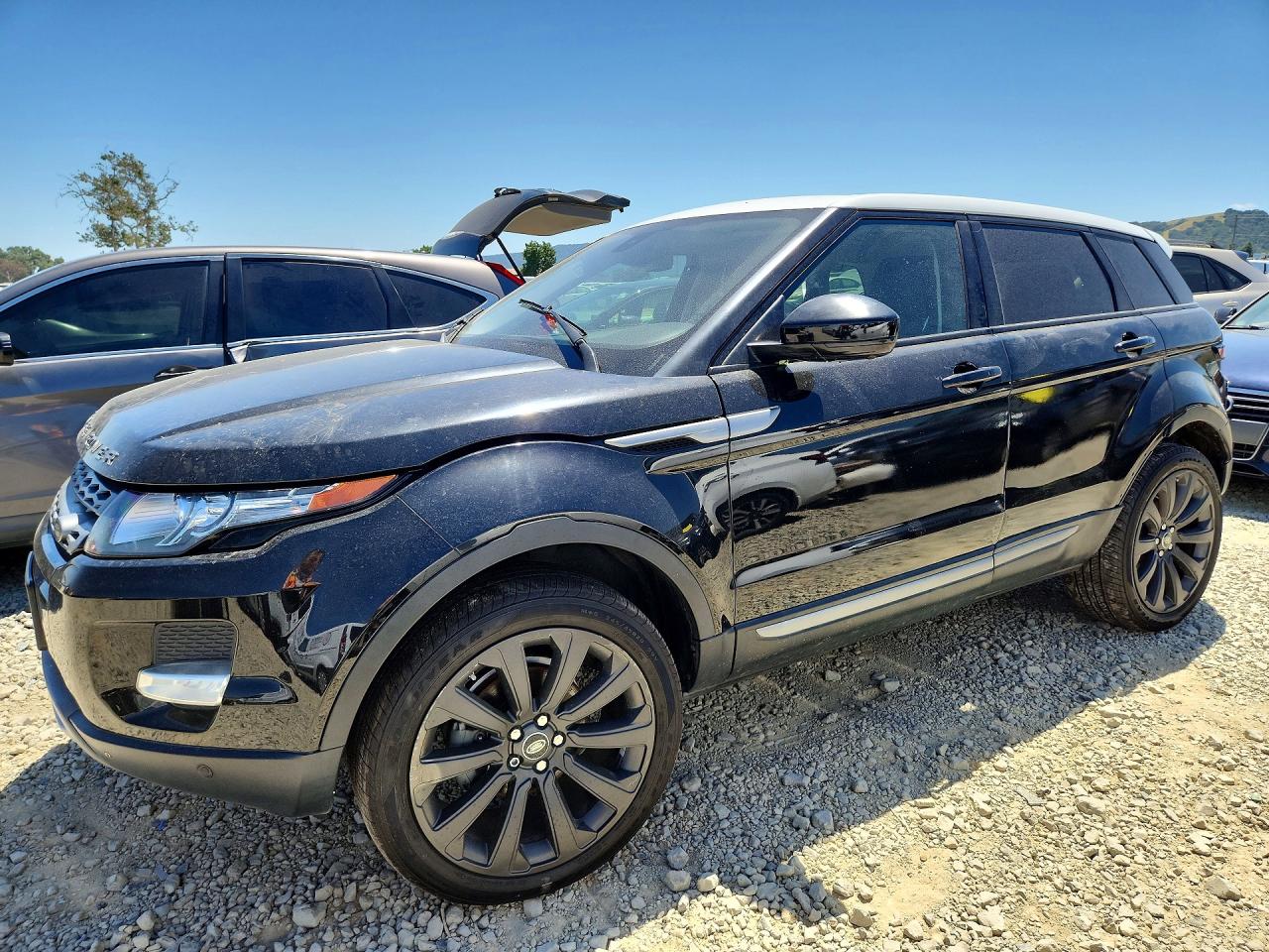 2015 Land Rover Range Rover Evoque Pure Plus Черный vin: SALVP2BG0FH072410