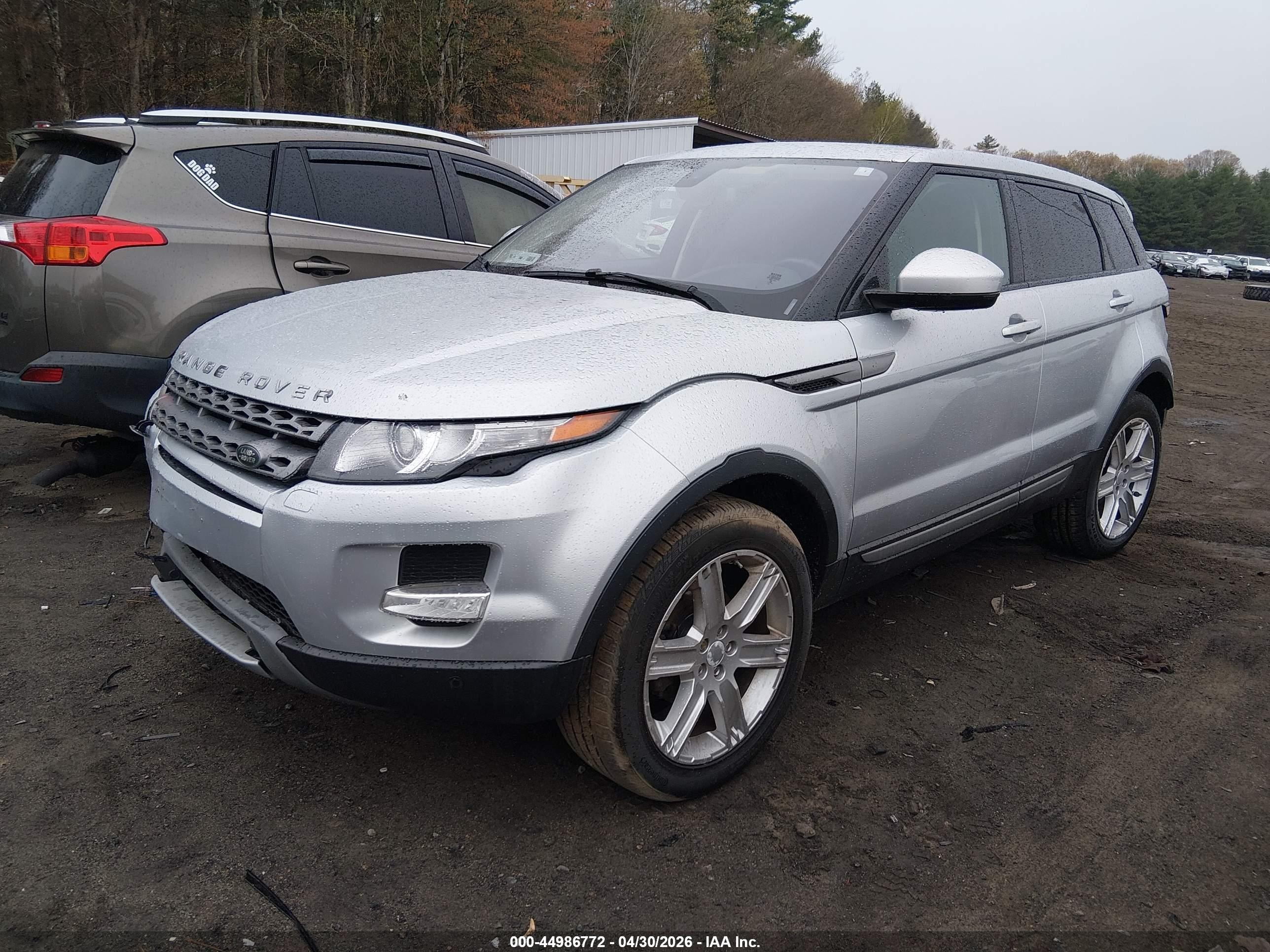2015 Land Rover Range Rover Evoque Pure Silver vin: SALVP2BG0FH077168