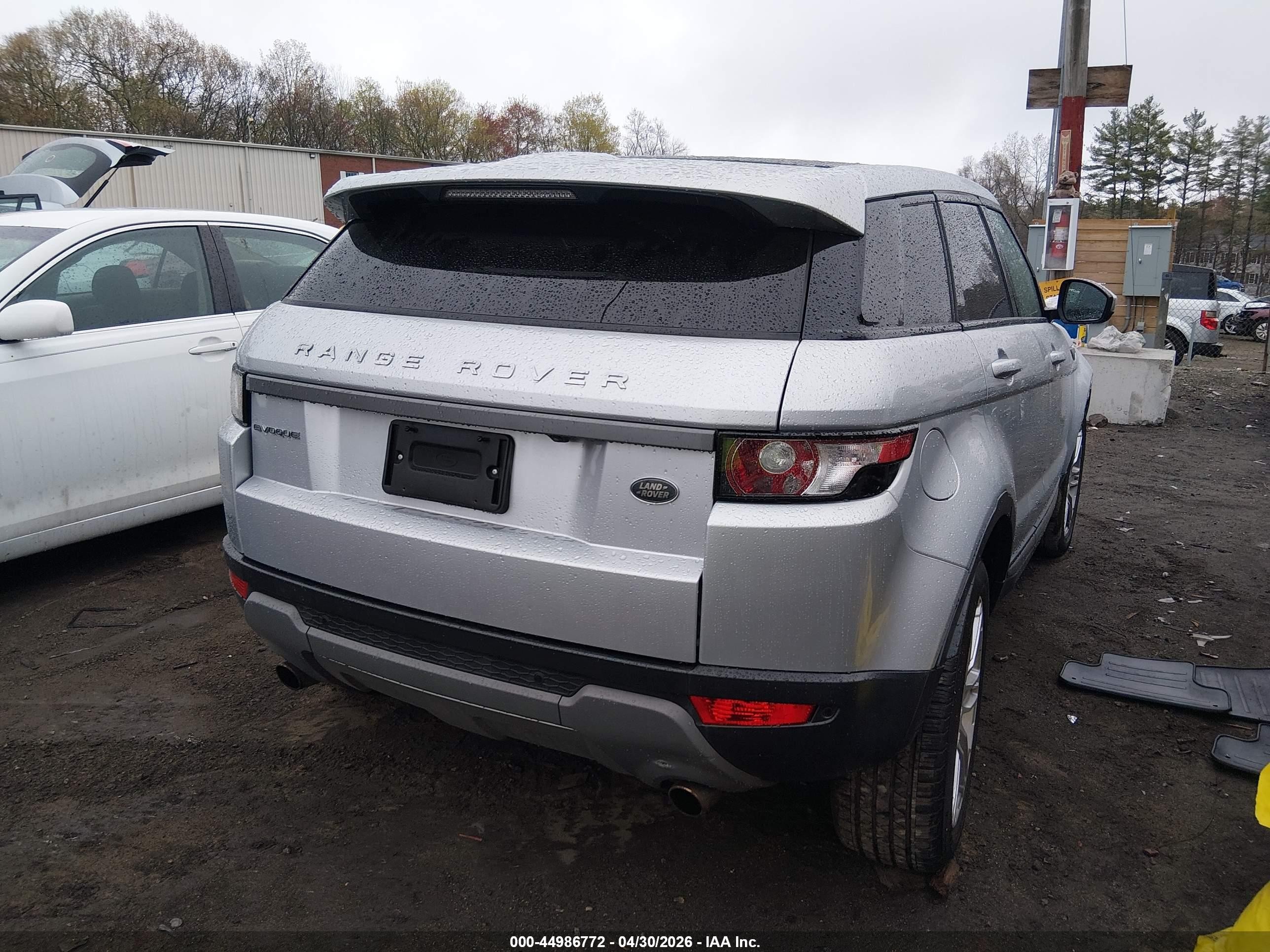 2015 Land Rover Range Rover Evoque Pure Silver vin: SALVP2BG0FH077168