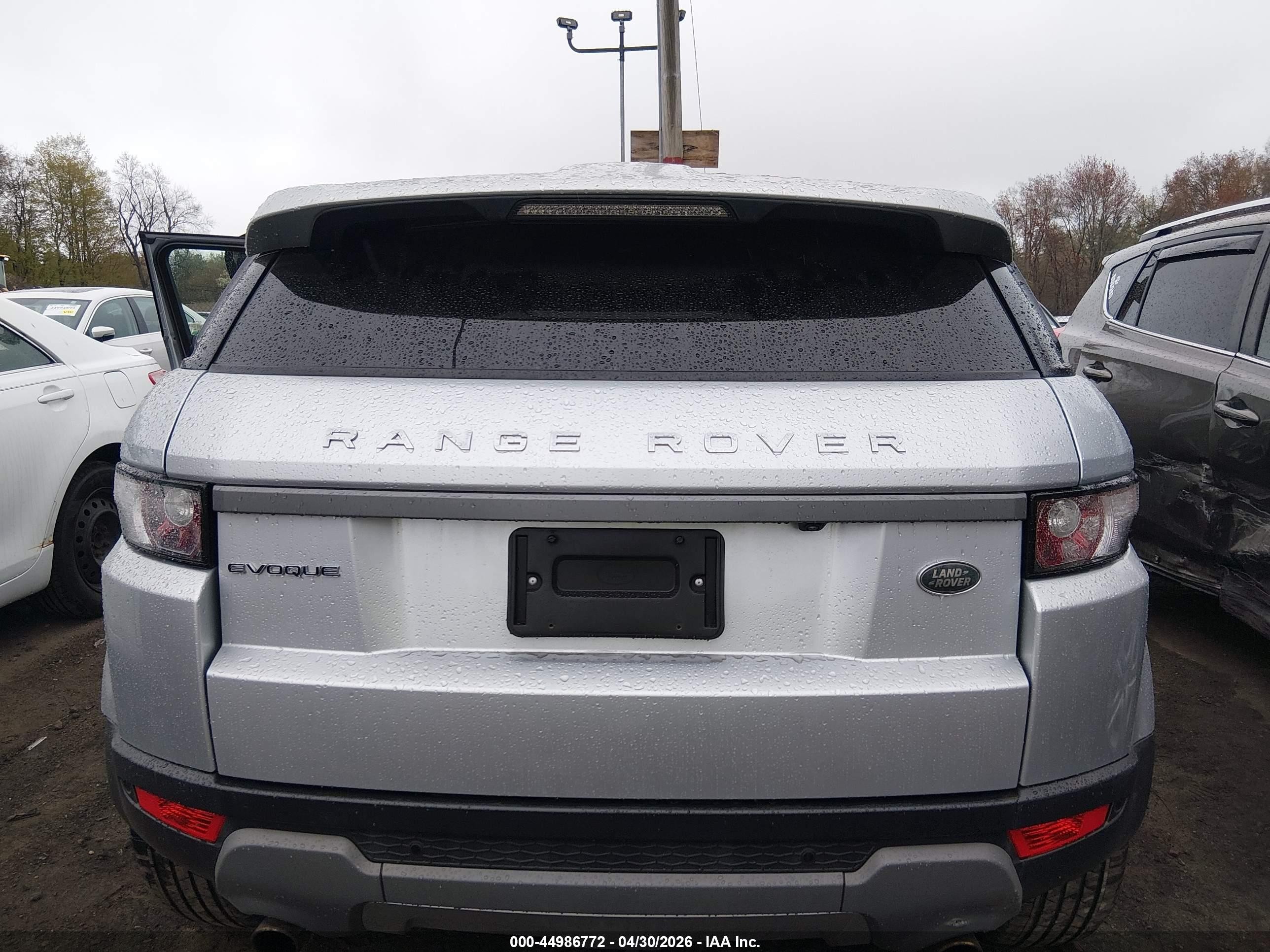 2015 Land Rover Range Rover Evoque Pure Silver vin: SALVP2BG0FH077168