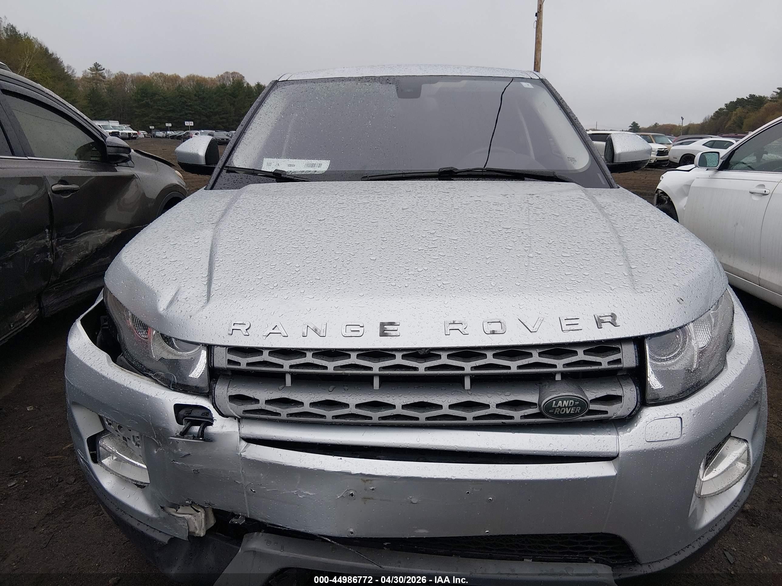 2015 Land Rover Range Rover Evoque Pure Silver vin: SALVP2BG0FH077168