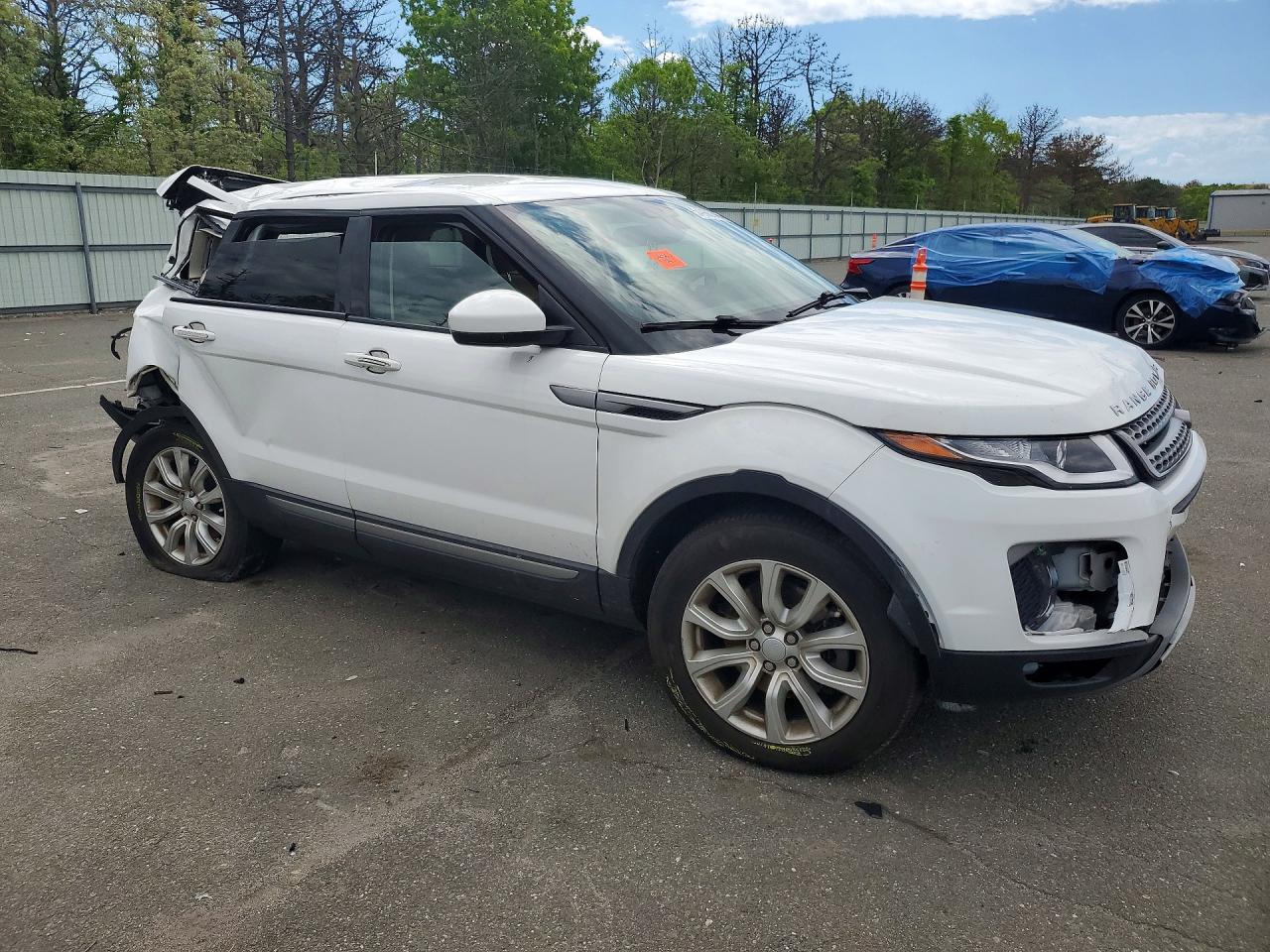 2017 Land Rover Range Rover Evoque Se White vin: SALVP2BG0HH250402