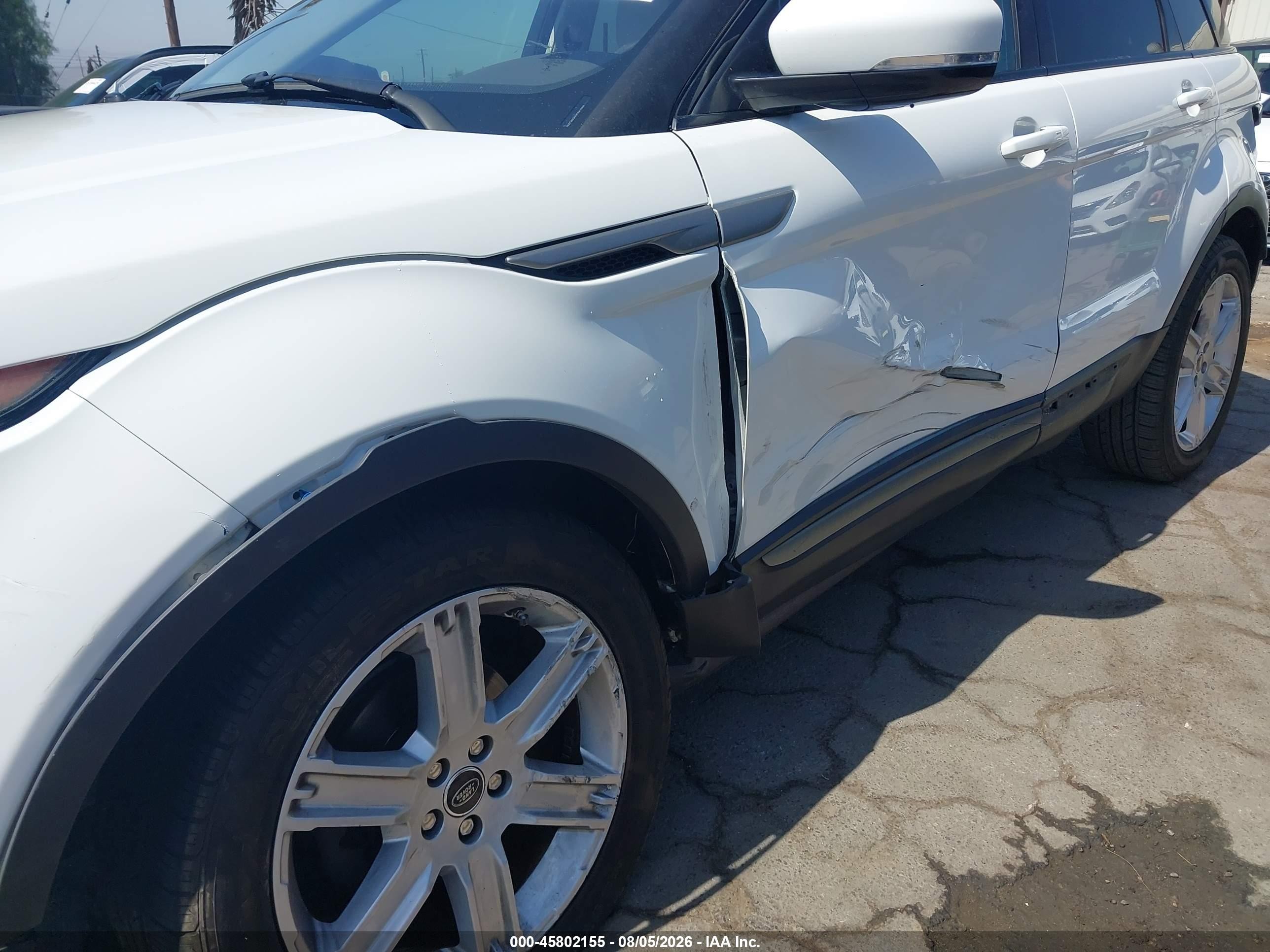 2013 Land Rover Range Rover Evoque Pure White vin: SALVP2BG1DH821888
