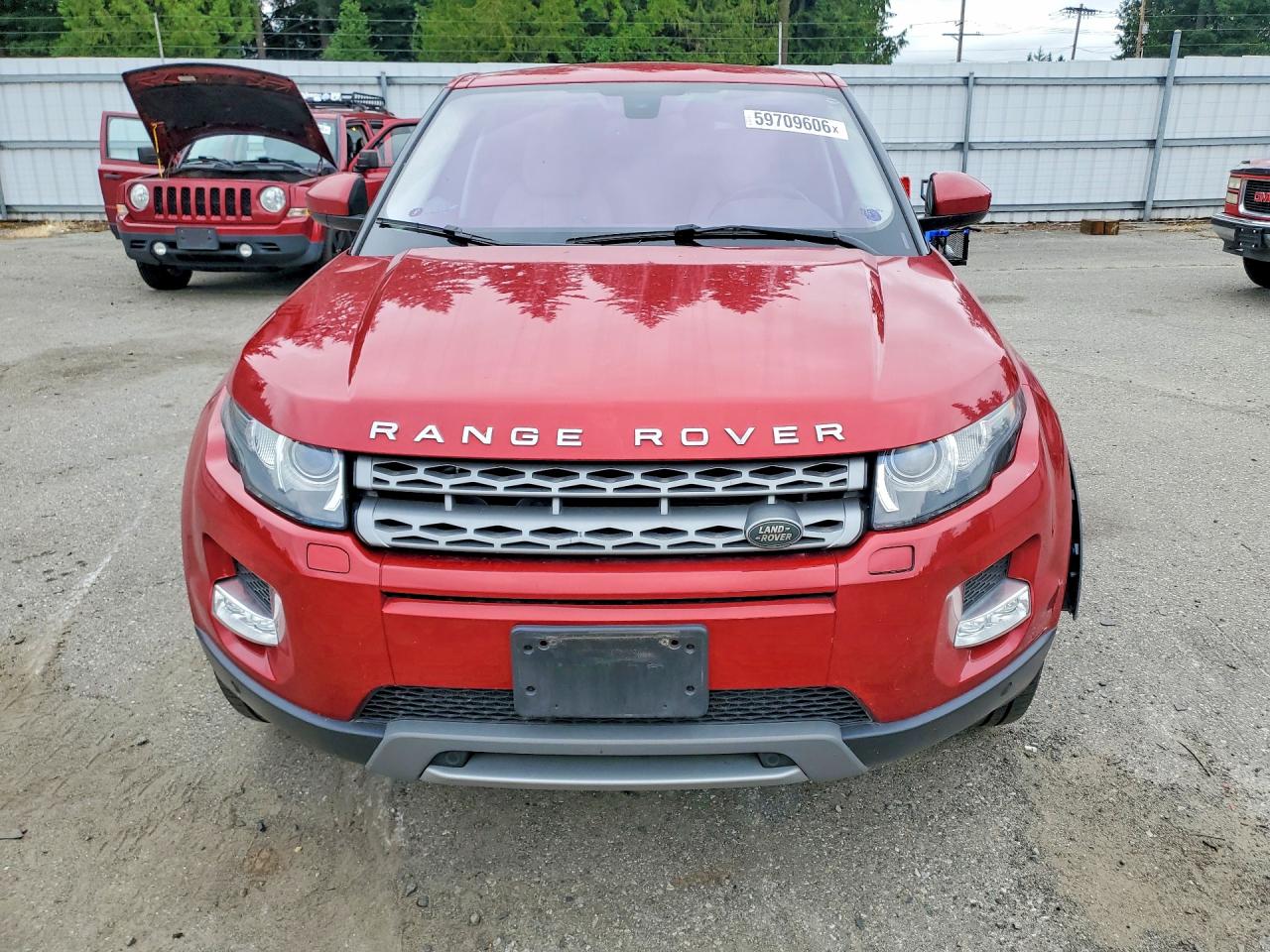 2014 Land Rover Range Rover Evoque Pure Plus Red vin: SALVP2BG1EH876374