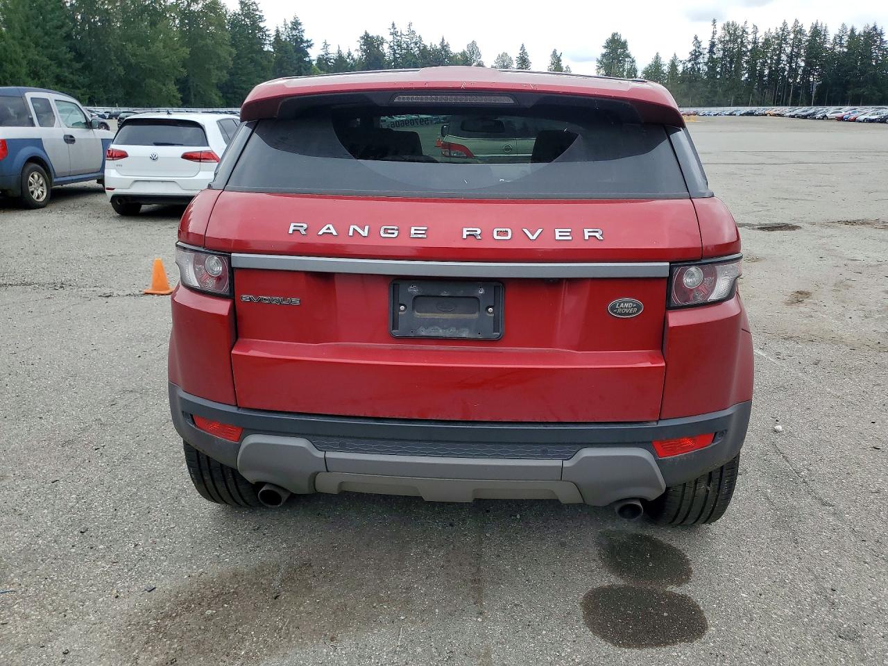 2014 Land Rover Range Rover Evoque Pure Plus Red vin: SALVP2BG1EH876374