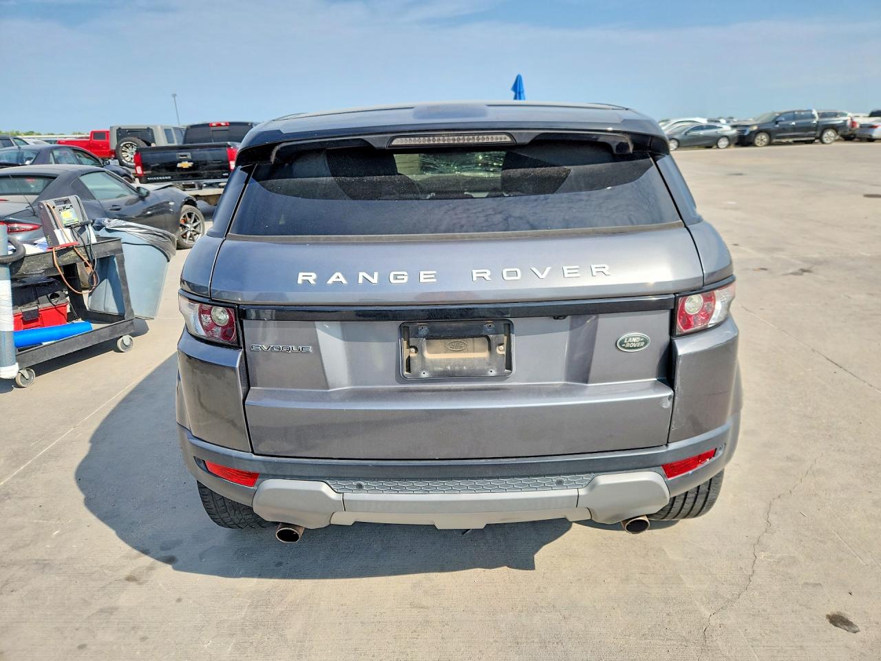 2015 Land Rover Range Rover Evoque Pure Plus Gray vin: SALVP2BG1FH048942