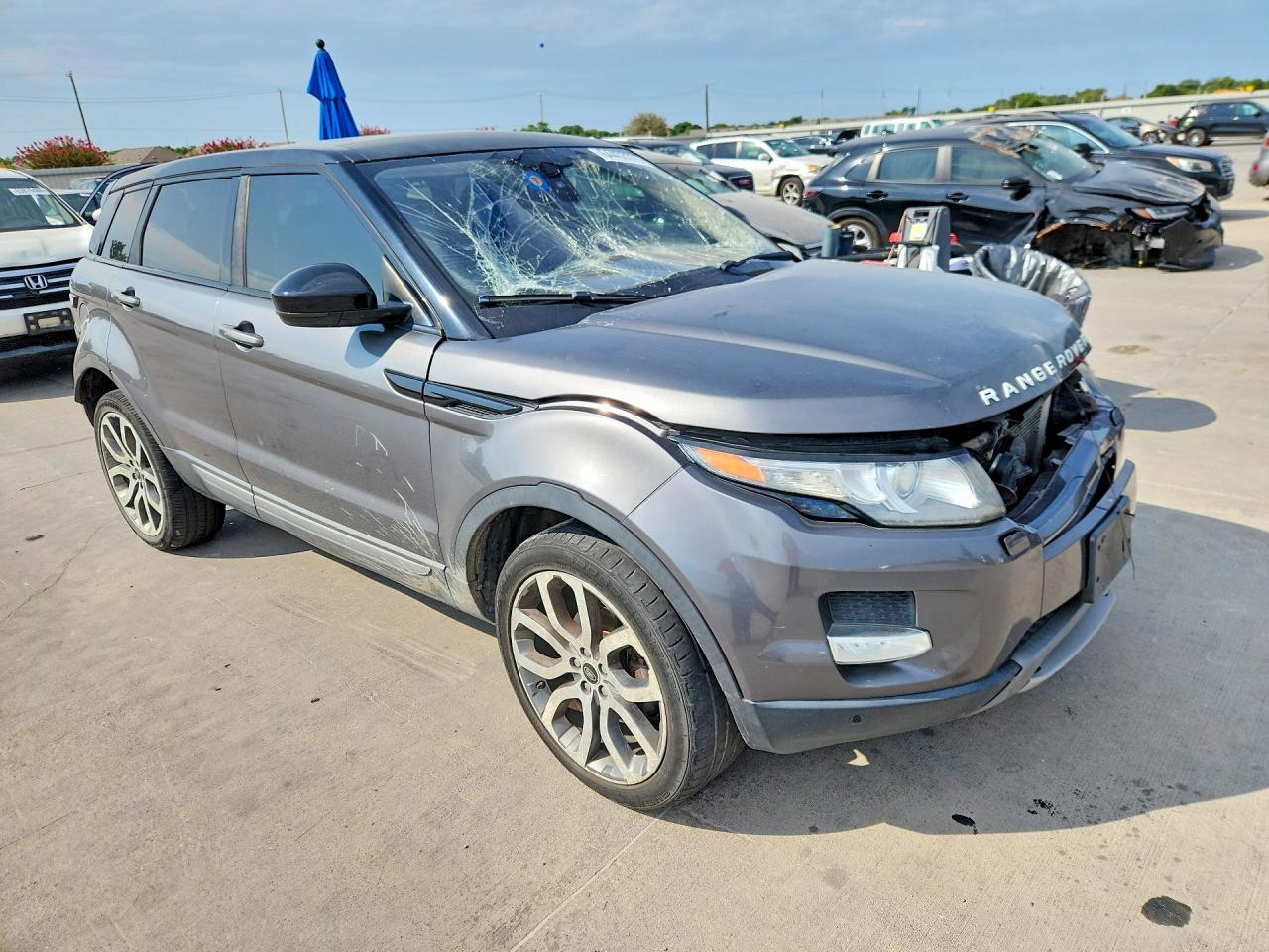 2015 Land Rover Range Rover Evoque Pure Plus Gray vin: SALVP2BG1FH048942