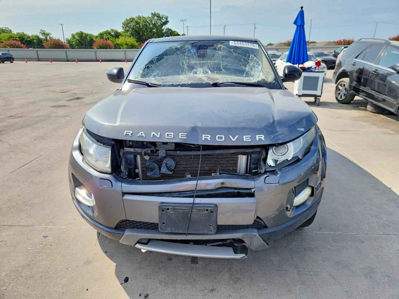 2015 Land Rover Range Rover Evoque Pure Plus Gray vin: SALVP2BG1FH048942