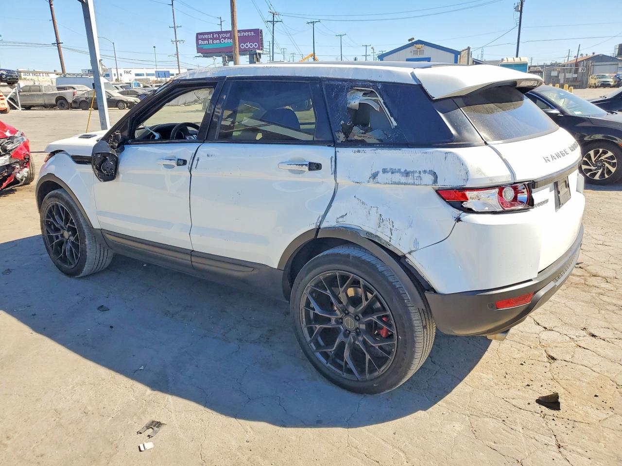 2015 Land Rover Range Rover Evoque Pure Plus White vin: SALVP2BG1FH050464