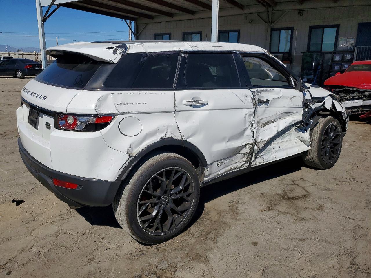 2015 Land Rover Range Rover Evoque Pure Plus White vin: SALVP2BG1FH050464