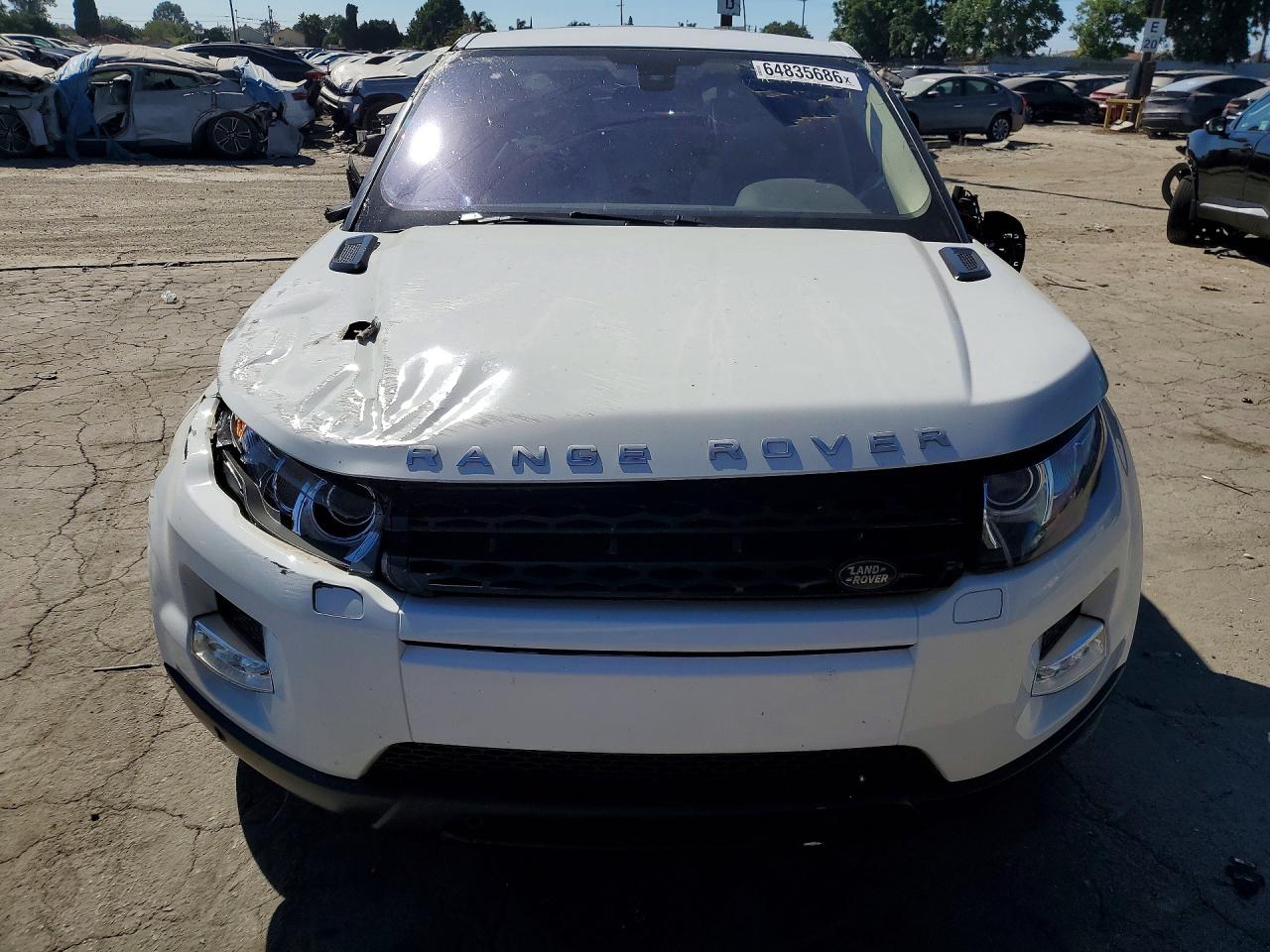 2015 Land Rover Range Rover Evoque Pure Plus White vin: SALVP2BG1FH050464