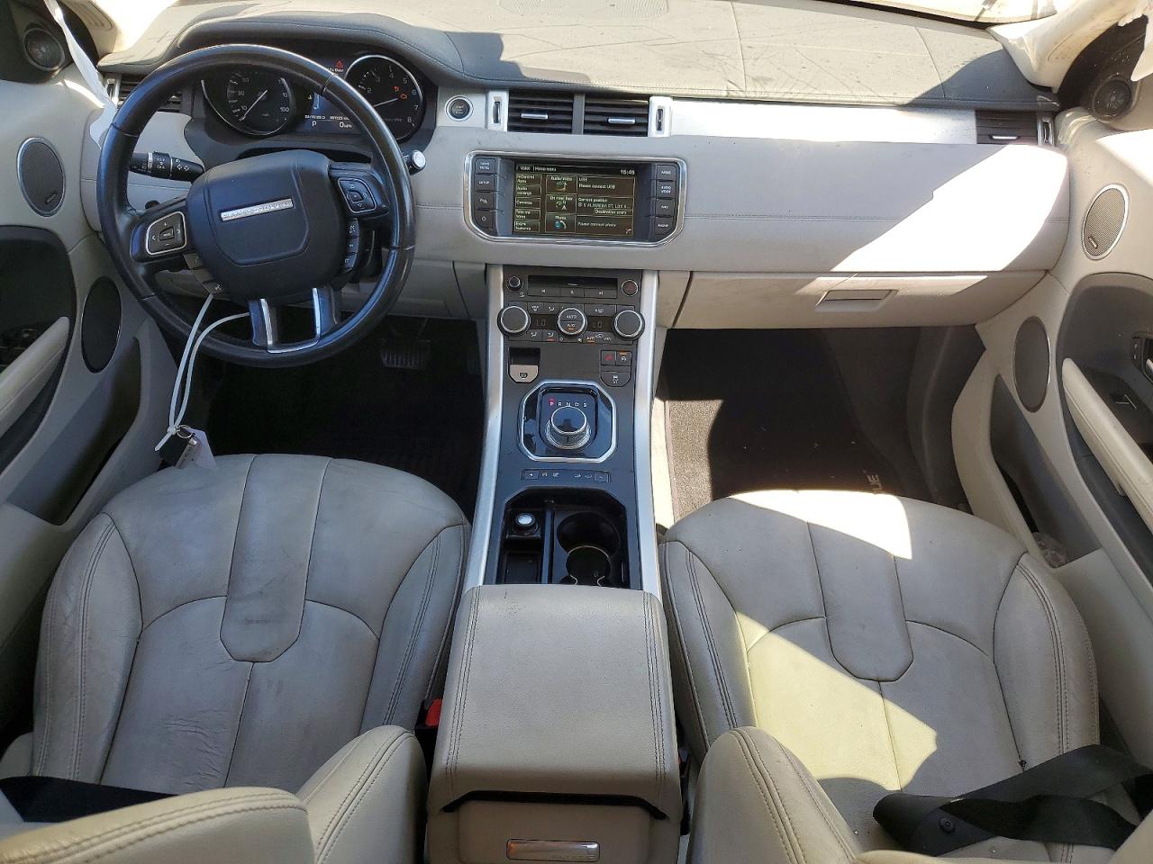 2015 Land Rover Range Rover Evoque Pure Plus White vin: SALVP2BG1FH050464