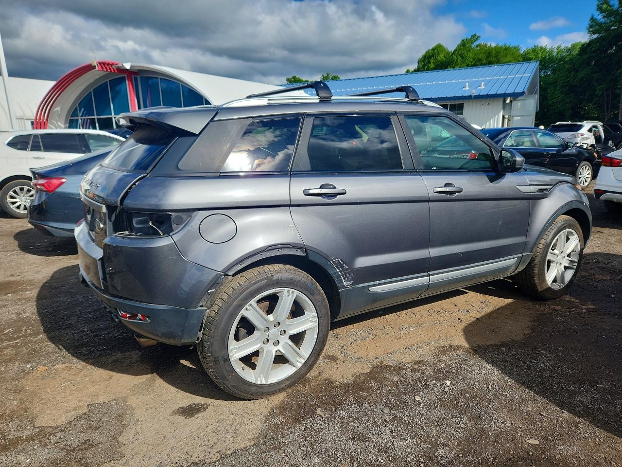 2015 Land Rover Range Rover Evoque Pure Plus Gray vin: SALVP2BG1FH052618