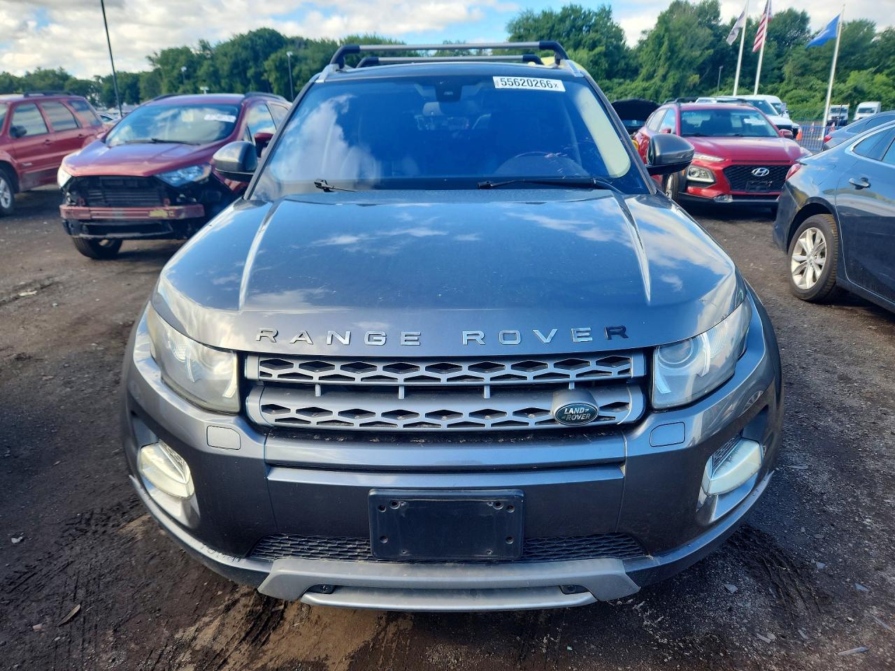 2015 Land Rover Range Rover Evoque Pure Plus Gray vin: SALVP2BG1FH052618