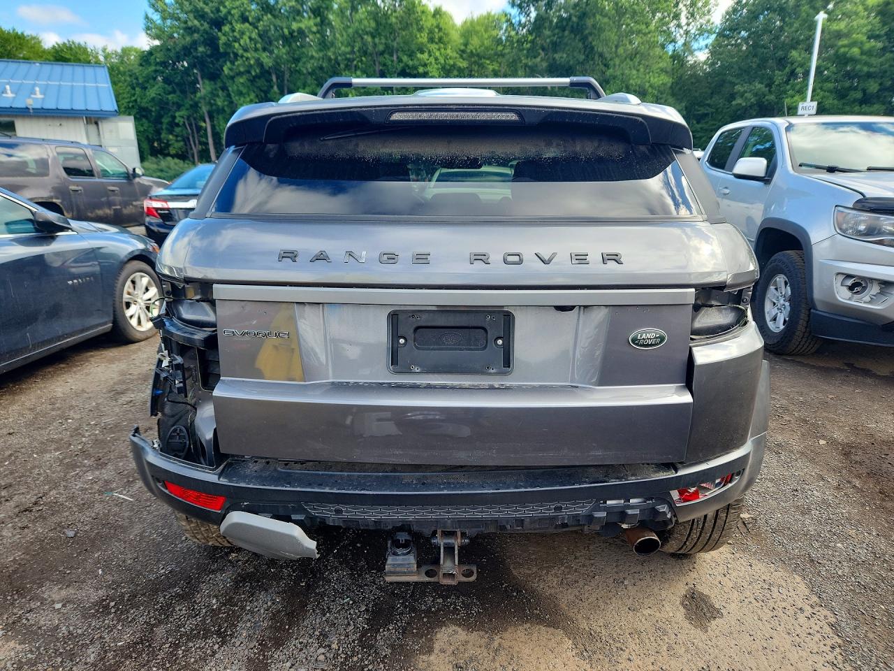 2015 Land Rover Range Rover Evoque Pure Plus Gray vin: SALVP2BG1FH052618