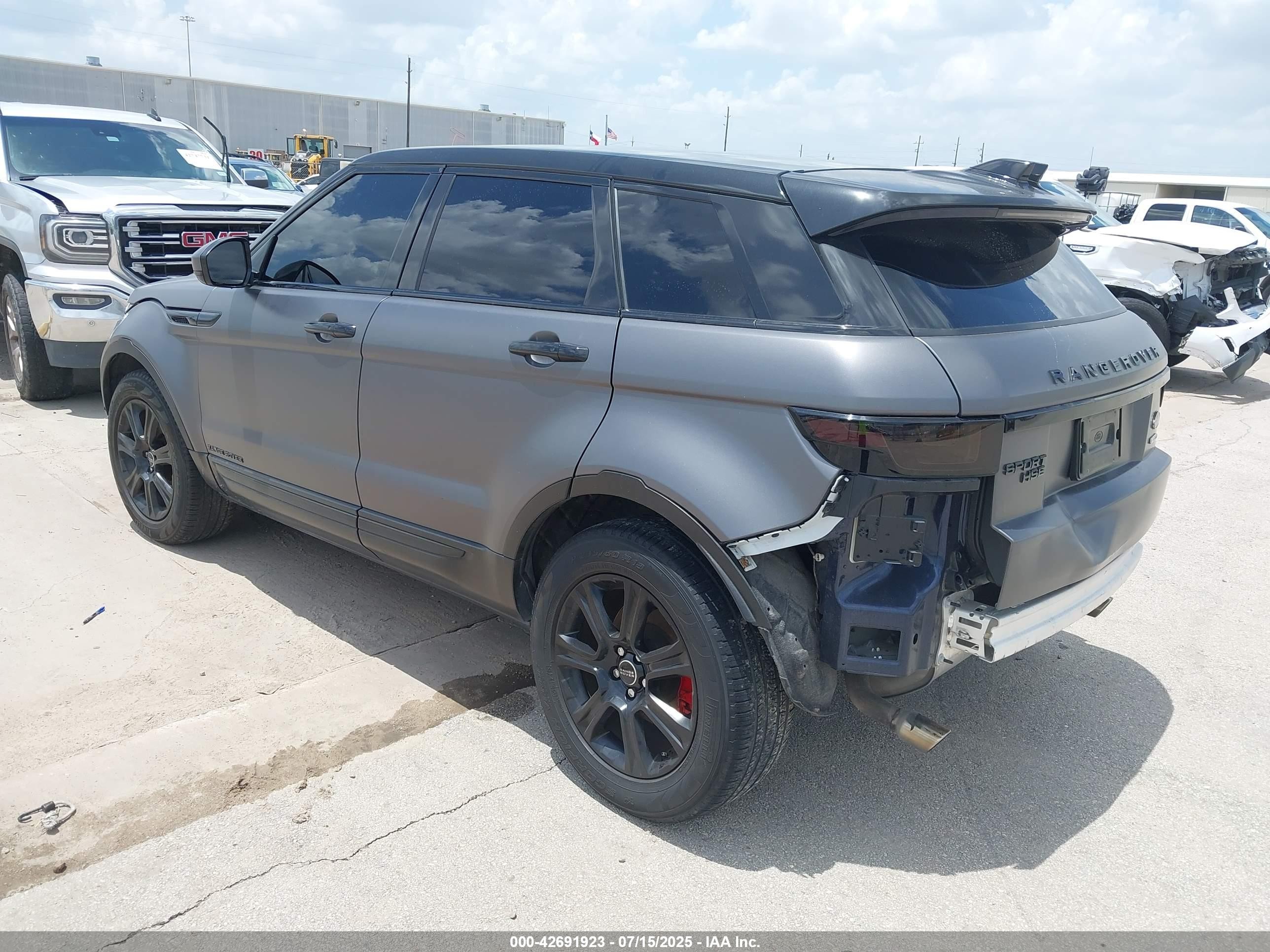 2017 Land Rover Range Rover Evoque Se/se Premium Gray vin: SALVP2BG1HH195877