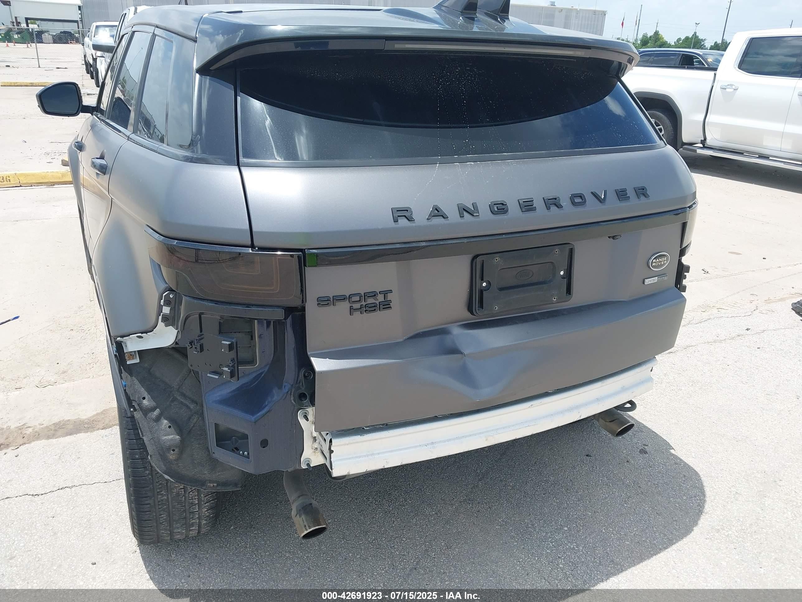 2017 Land Rover Range Rover Evoque Se/se Premium Gray vin: SALVP2BG1HH195877