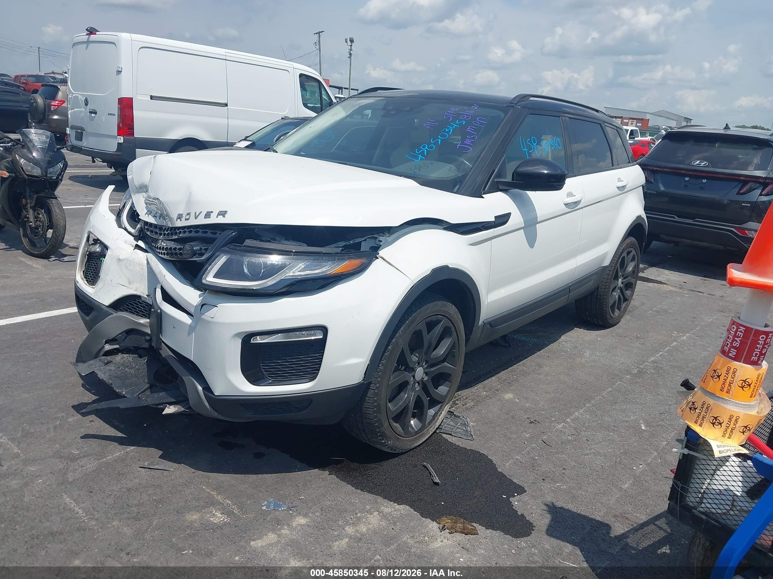 2017 Land Rover Range Rover Evoque Se/se Premium White vin: SALVP2BG1HH231471