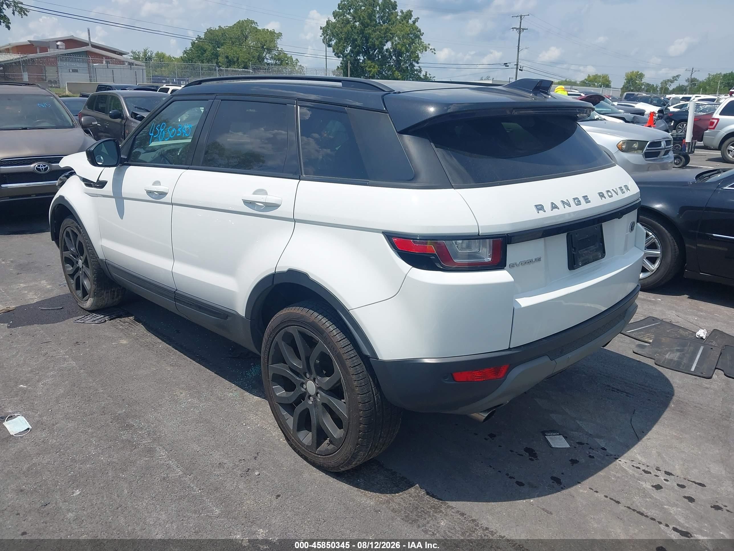 2017 Land Rover Range Rover Evoque Se/se Premium White vin: SALVP2BG1HH231471