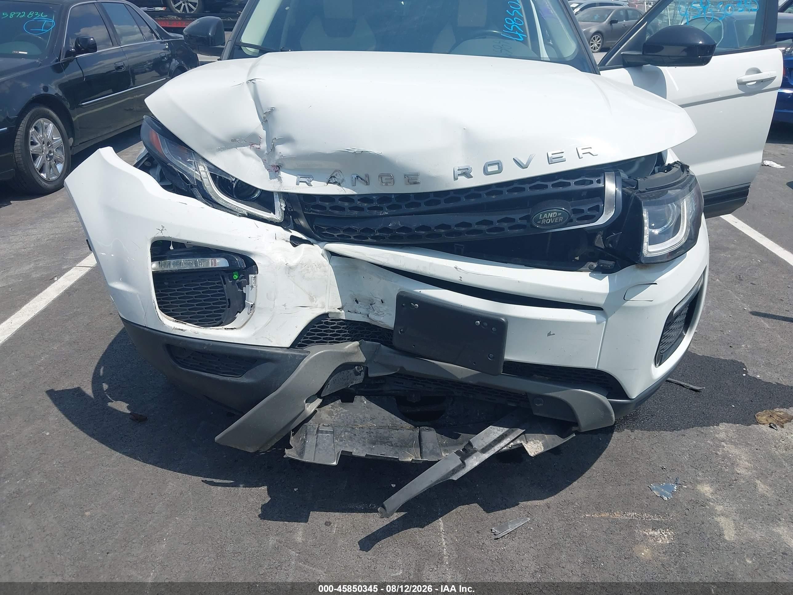2017 Land Rover Range Rover Evoque Se/se Premium White vin: SALVP2BG1HH231471
