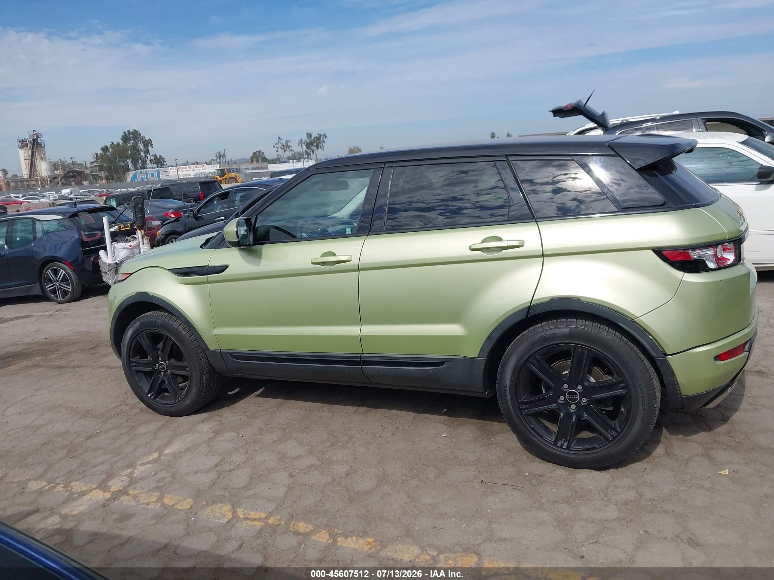 2012 Land Rover Range Rover Evoque Pure Plus Green vin: SALVP2BG2CH669523