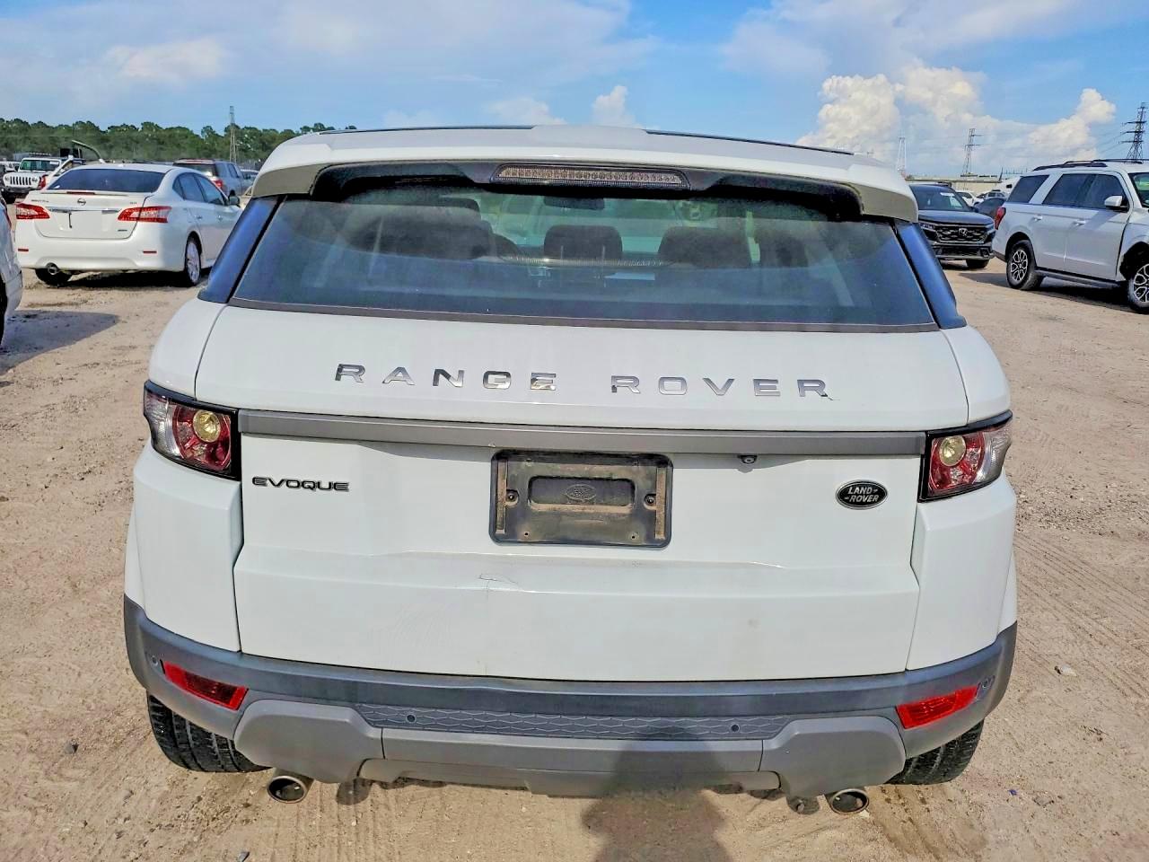 2014 Land Rover Range Rover Evoque Pure Plus White vin: SALVP2BG2EH895368
