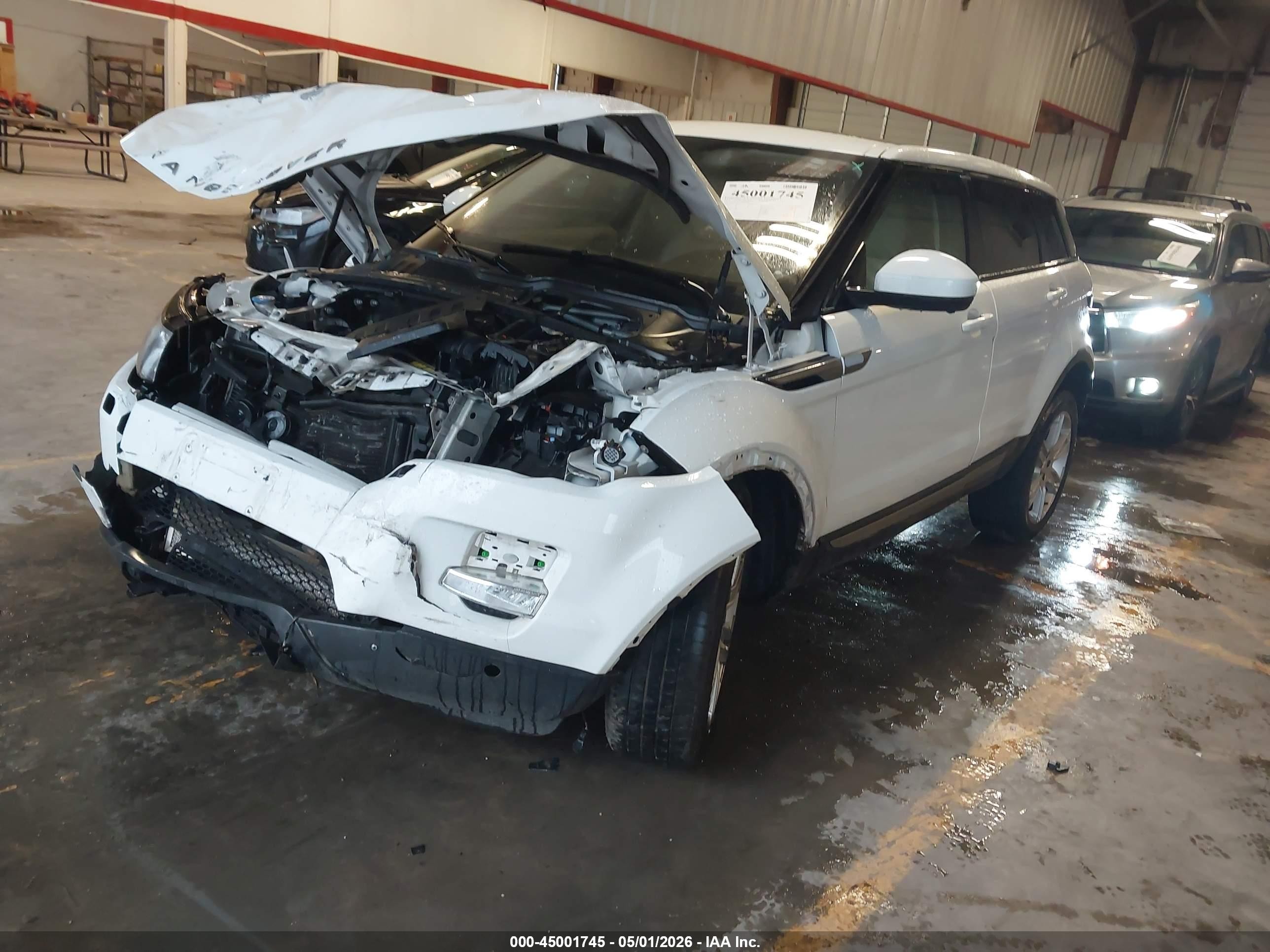 2015 Land Rover Range Rover Evoque Pure White vin: SALVP2BG2FH027999