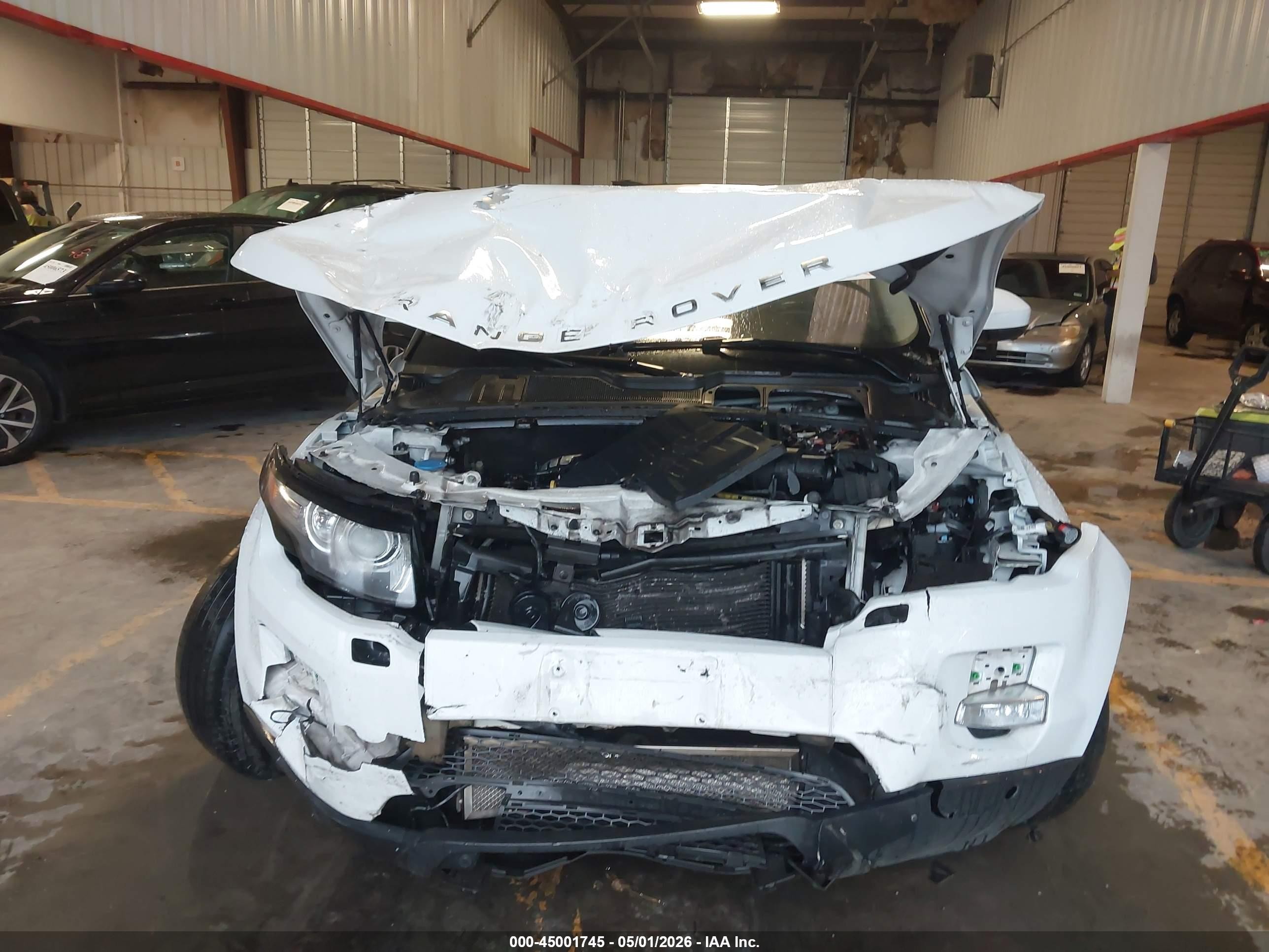 2015 Land Rover Range Rover Evoque Pure White vin: SALVP2BG2FH027999