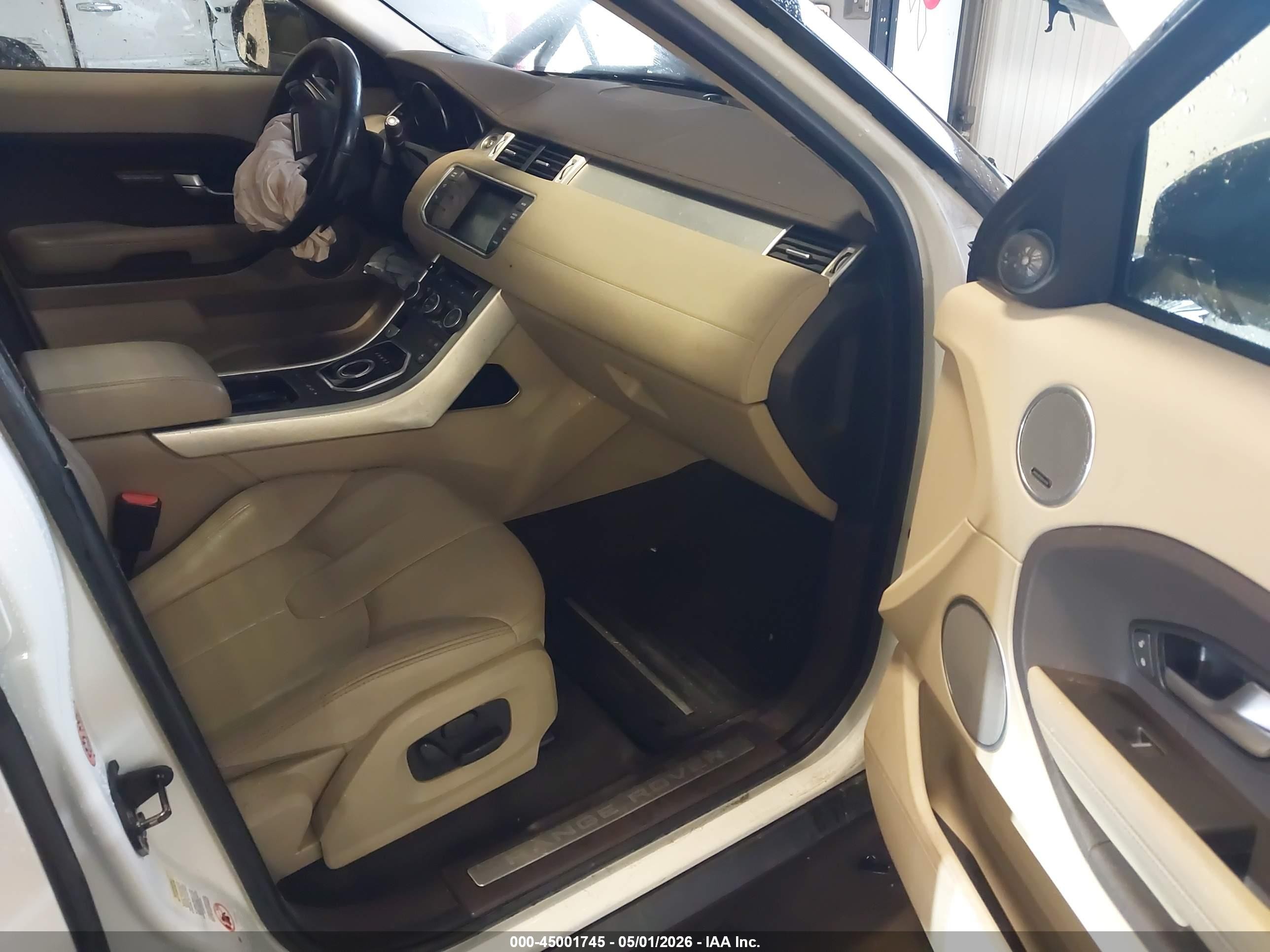 2015 Land Rover Range Rover Evoque Pure White vin: SALVP2BG2FH027999
