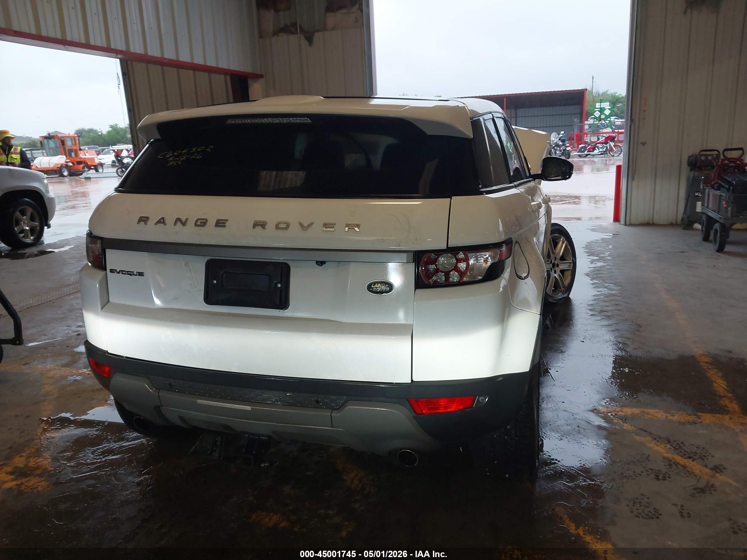 2015 Land Rover Range Rover Evoque Pure White vin: SALVP2BG2FH027999
