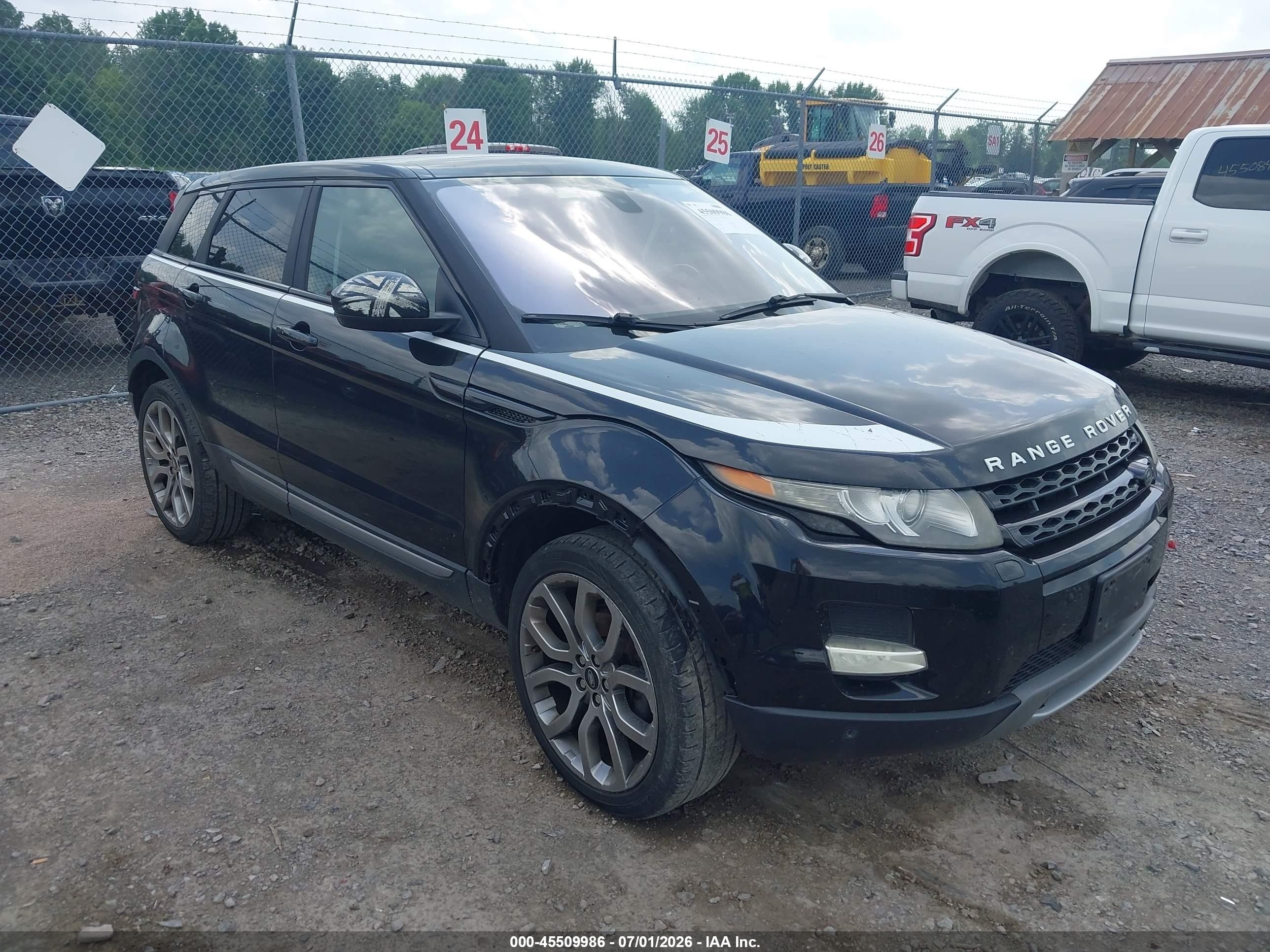 2015 Land Rover Range Rover Evoque Pure Черный vin: SALVP2BG2FH045953