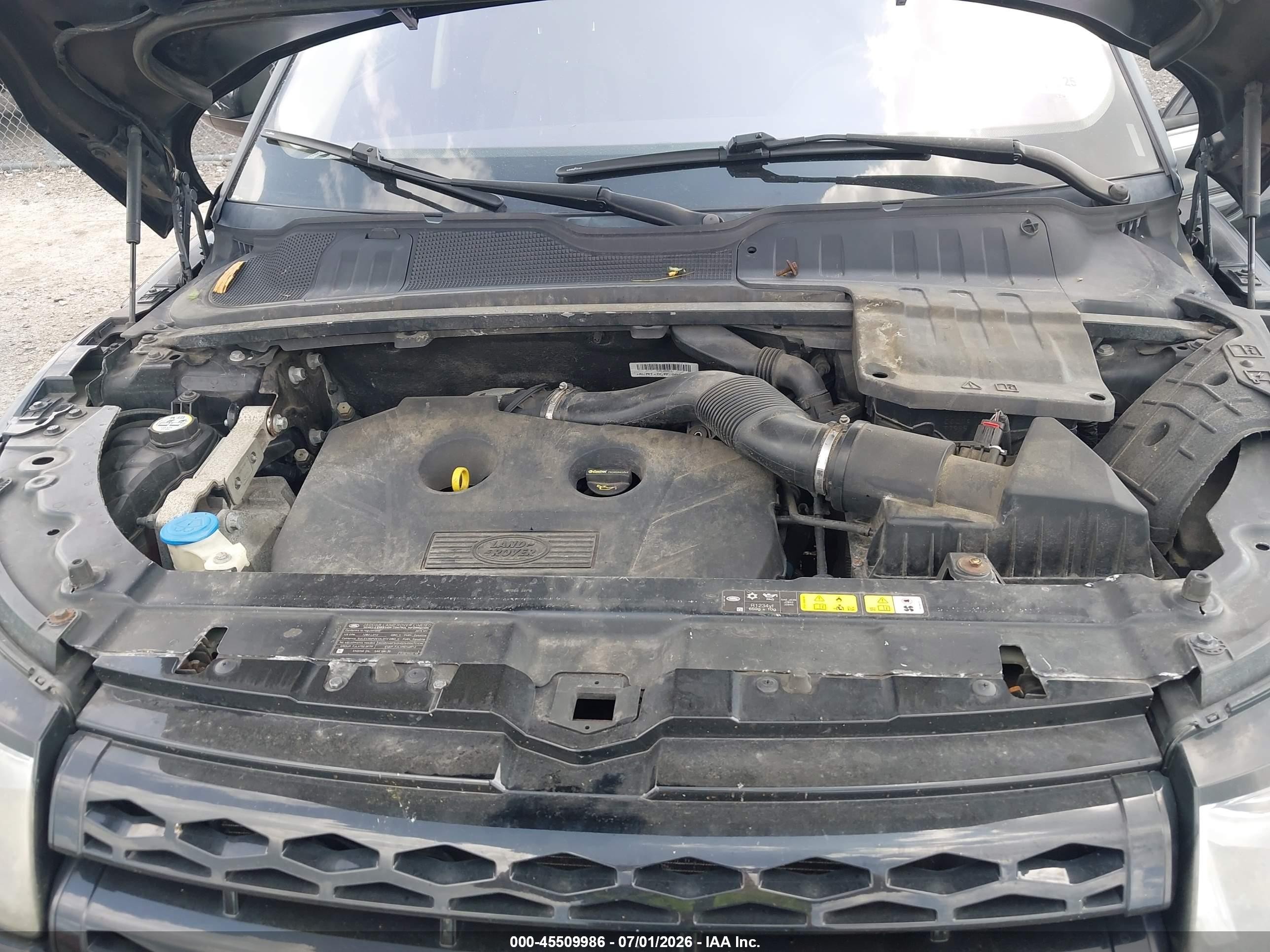 2015 Land Rover Range Rover Evoque Pure Черный vin: SALVP2BG2FH045953