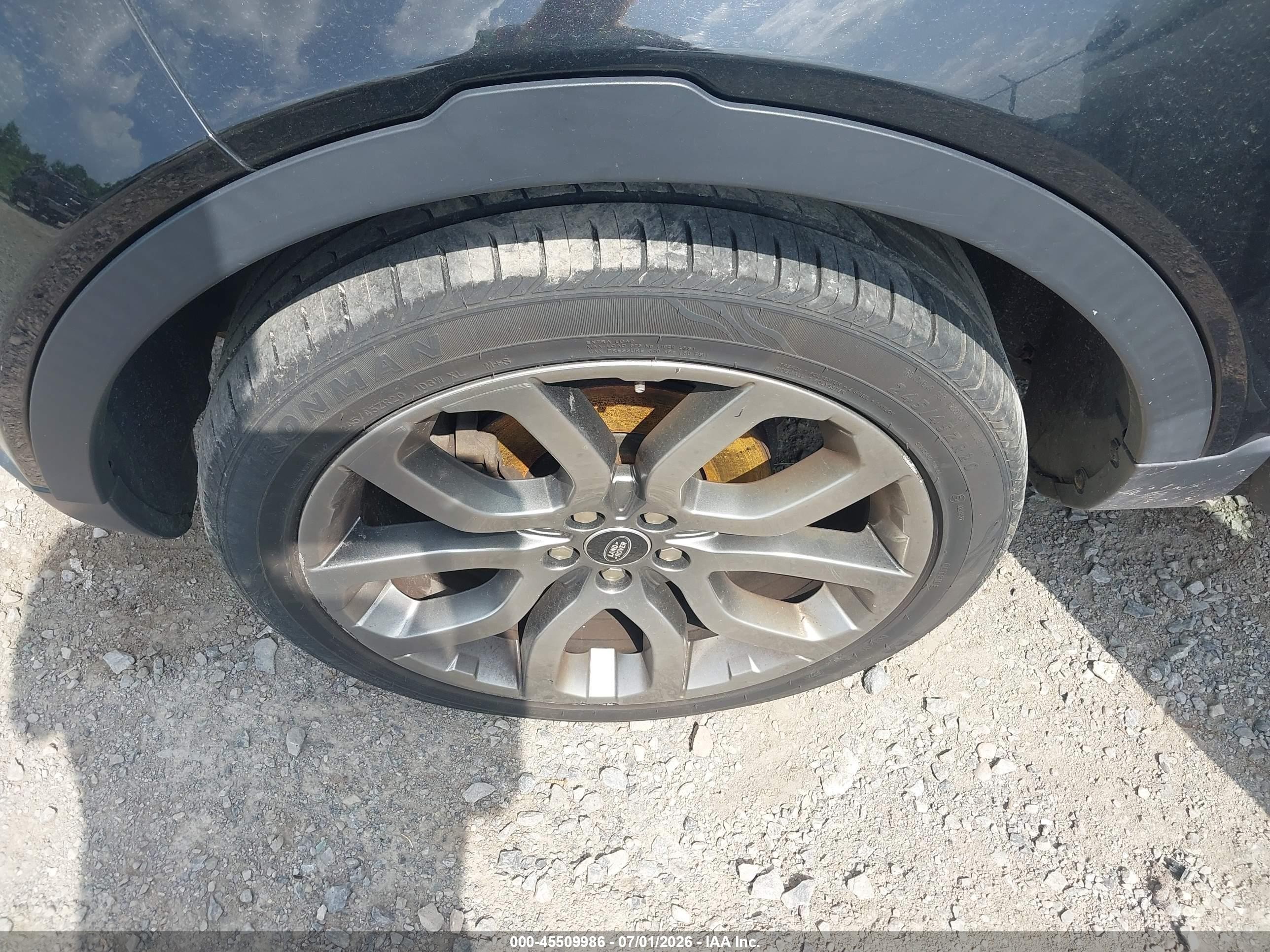2015 Land Rover Range Rover Evoque Pure Черный vin: SALVP2BG2FH045953