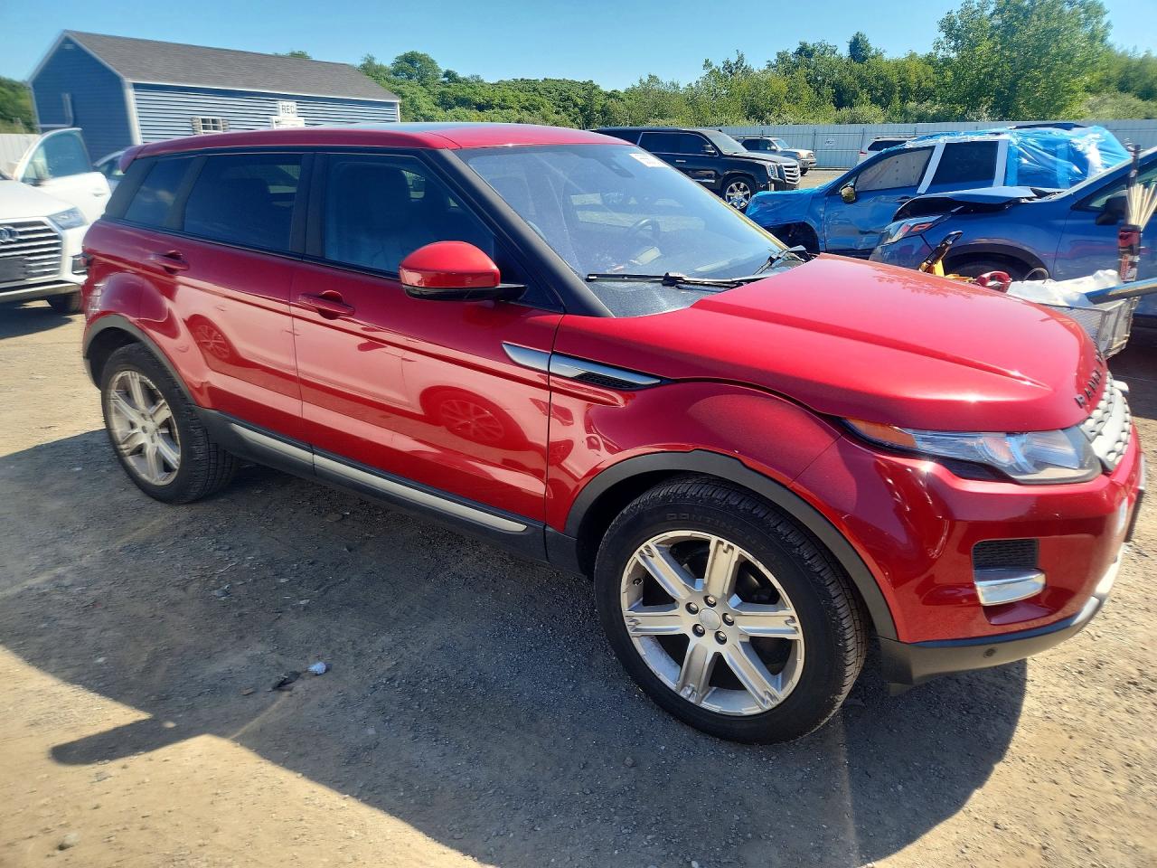 2015 Land Rover Range Rover Evoque Pure Plus Red vin: SALVP2BG2FH075518