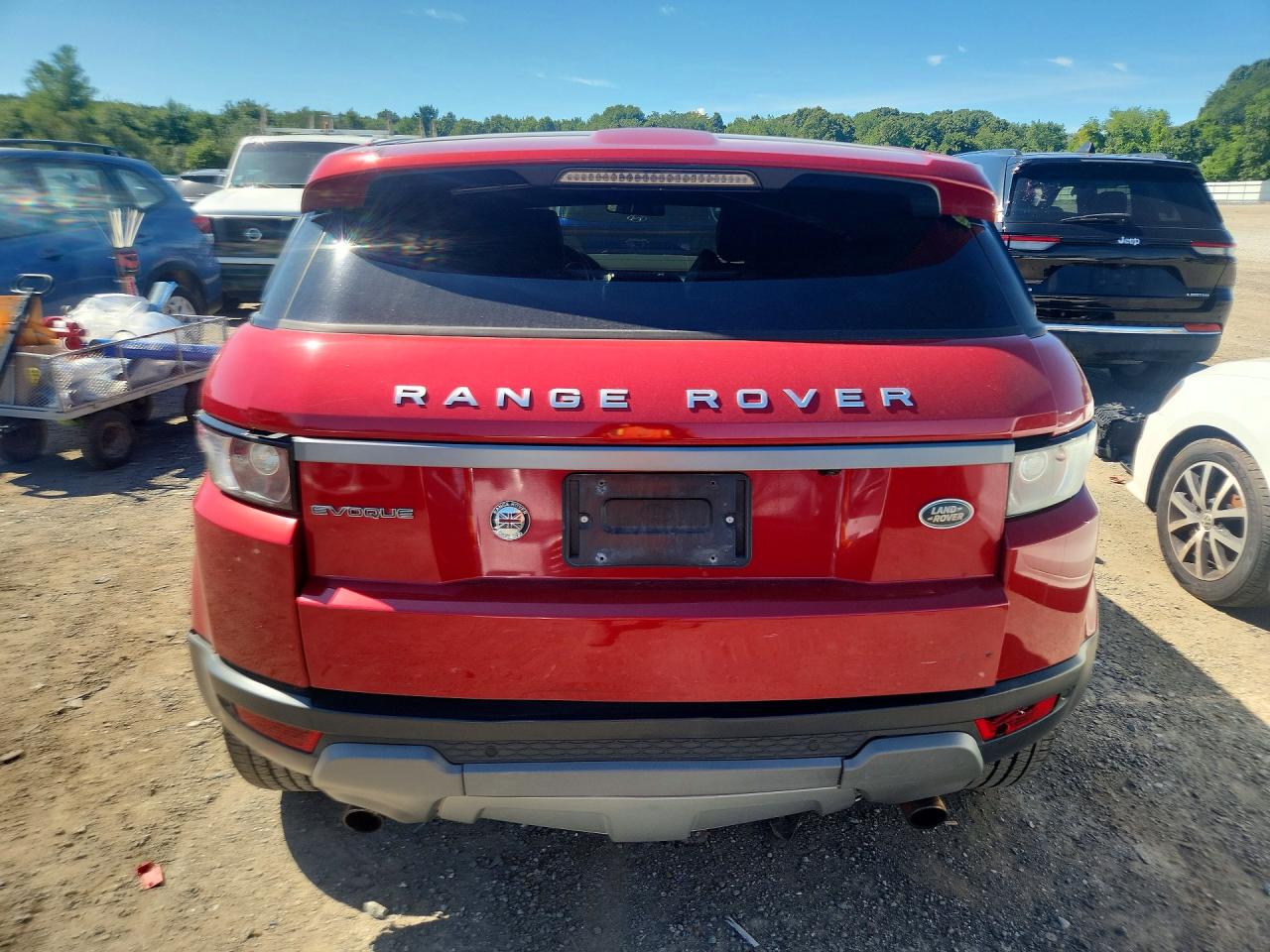 2015 Land Rover Range Rover Evoque Pure Plus Red vin: SALVP2BG2FH075518