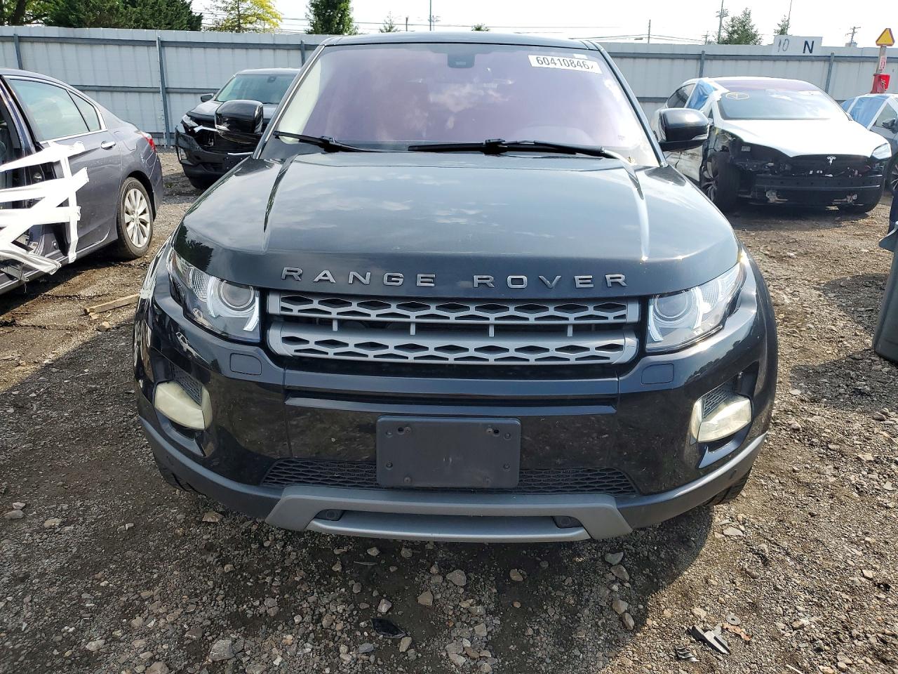 2012 Land Rover Range Rover Evoque Pure Plus Черный vin: SALVP2BG3CH649071