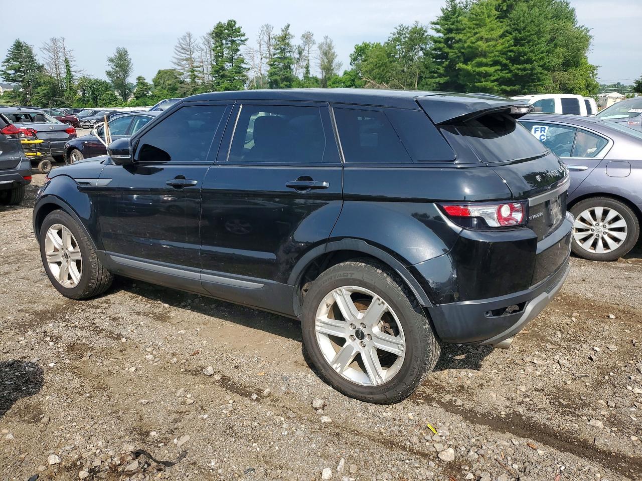 2012 Land Rover Range Rover Evoque Pure Plus Черный vin: SALVP2BG3CH649071