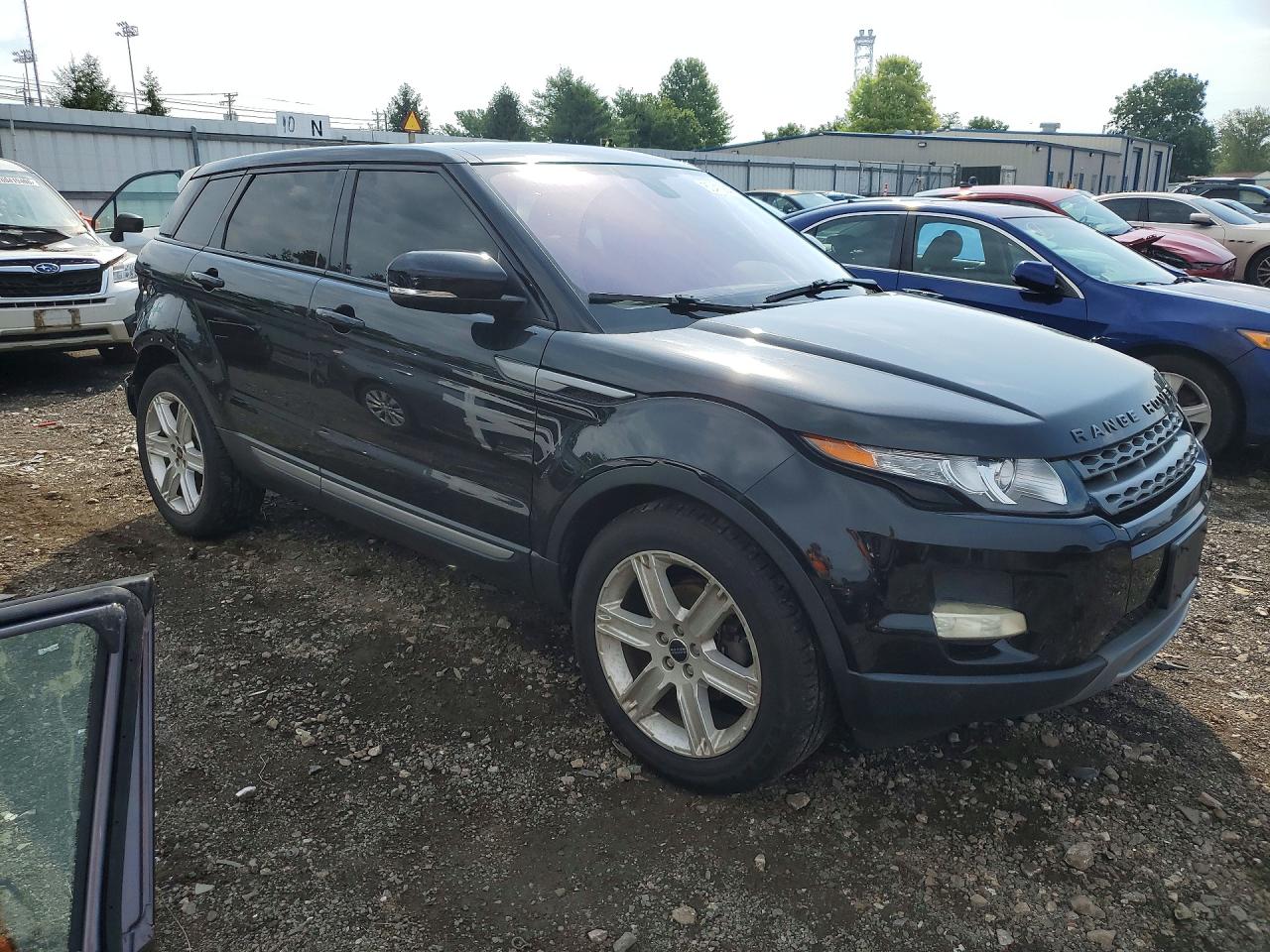 2012 Land Rover Range Rover Evoque Pure Plus Черный vin: SALVP2BG3CH649071