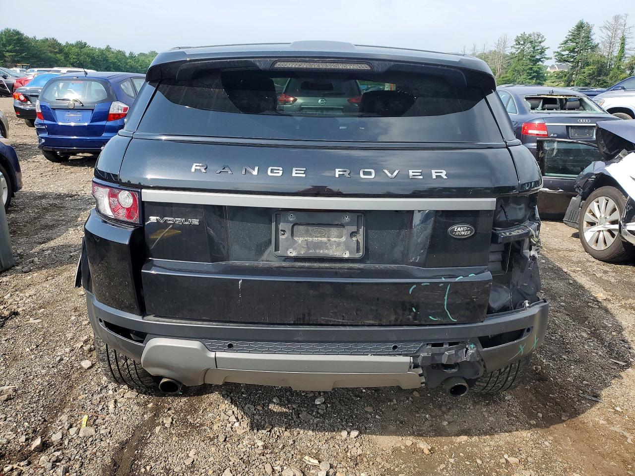 2012 Land Rover Range Rover Evoque Pure Plus Черный vin: SALVP2BG3CH649071