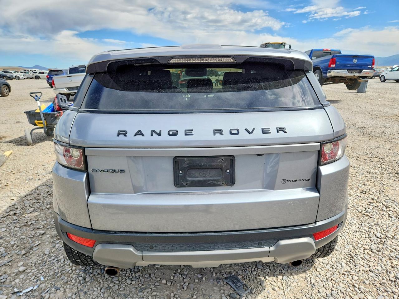 2013 Land Rover Range Rover Evoque Pure Plus Gray vin: SALVP2BG3DH830219