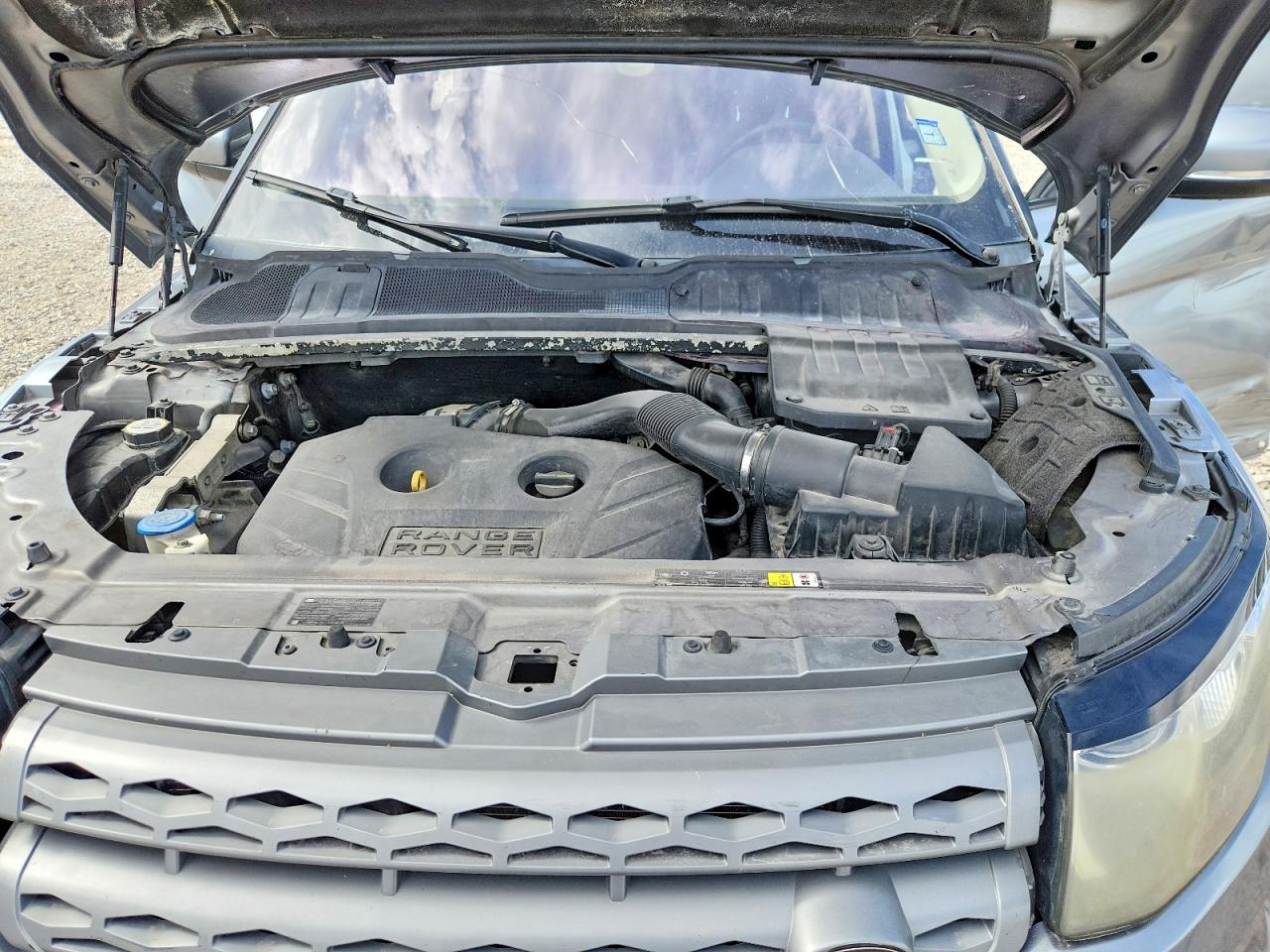 2013 Land Rover Range Rover Evoque Pure Plus Gray vin: SALVP2BG3DH830219