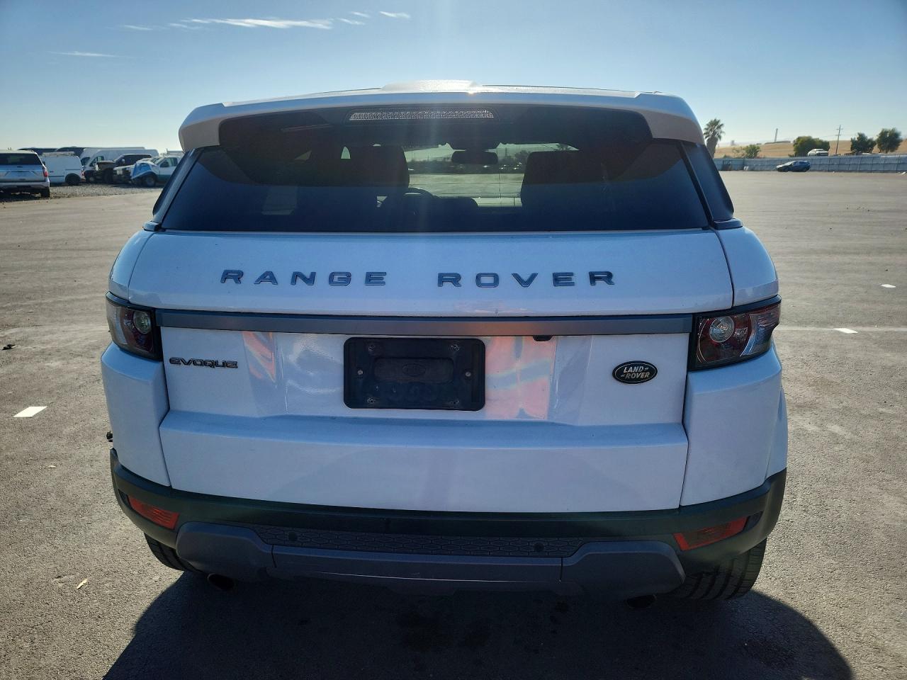 2013 Land Rover Range Rover Evoque Pure Plus White vin: SALVP2BG3DH842435