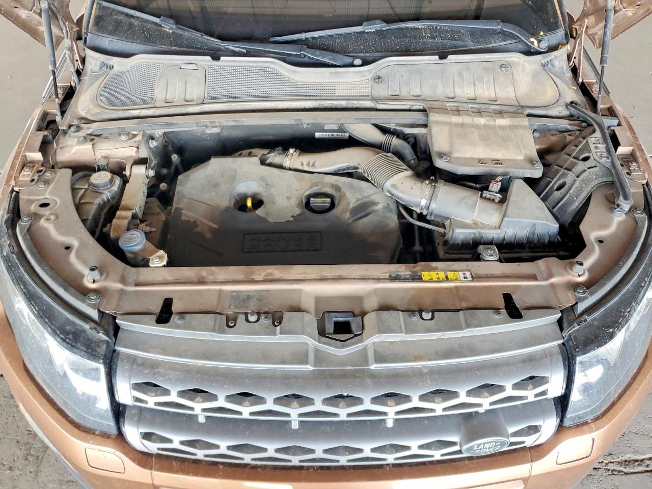 2014 Land Rover Range Rover Evoque Pure Plus Brown vin: SALVP2BG3EH954170