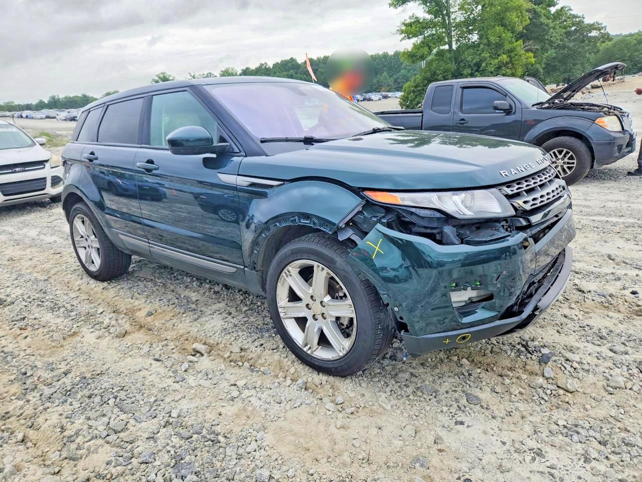 2015 Land Rover Range Rover Evoque Pure Plus Green vin: SALVP2BG3FH023315