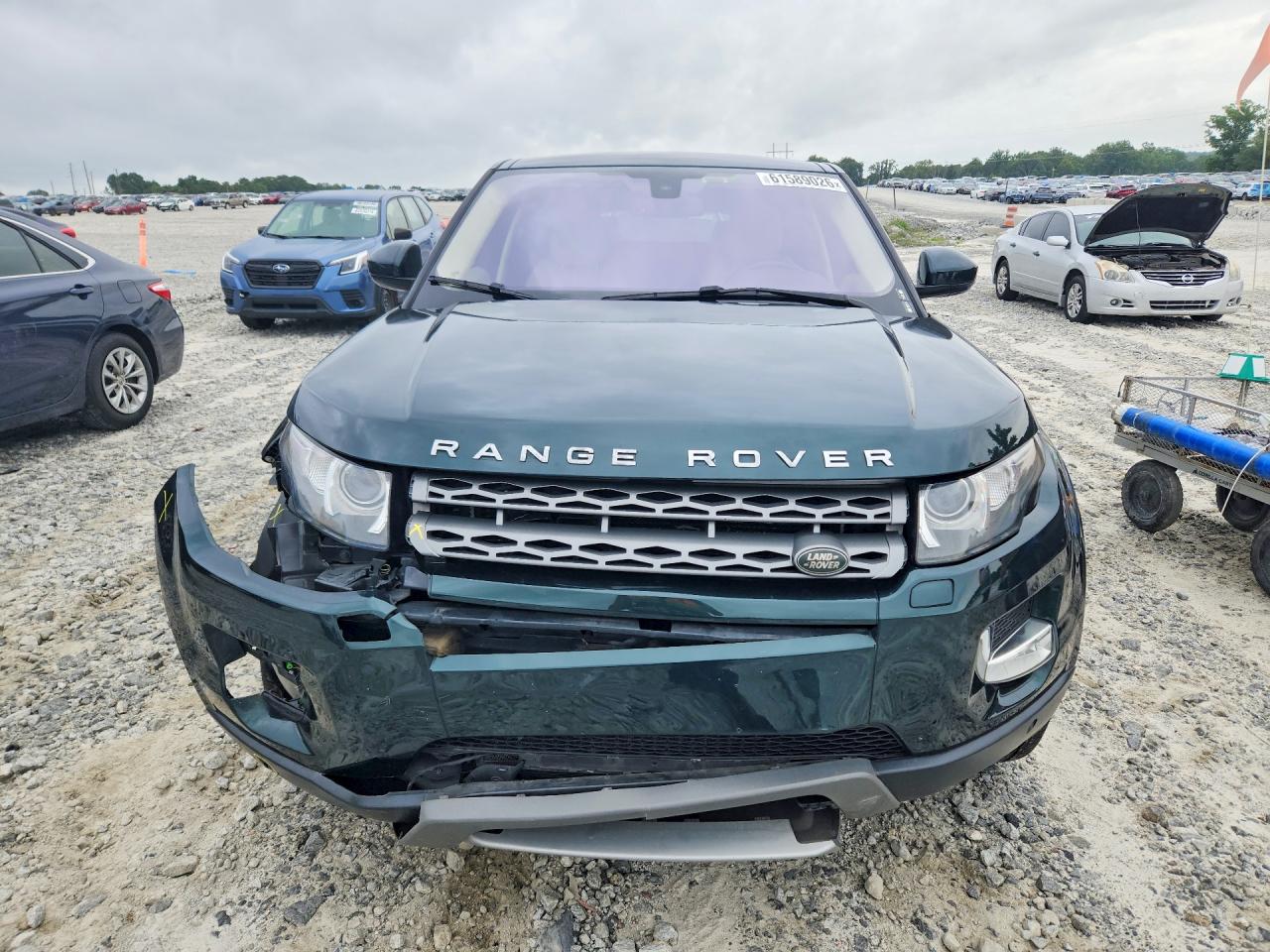 2015 Land Rover Range Rover Evoque Pure Plus Green vin: SALVP2BG3FH023315