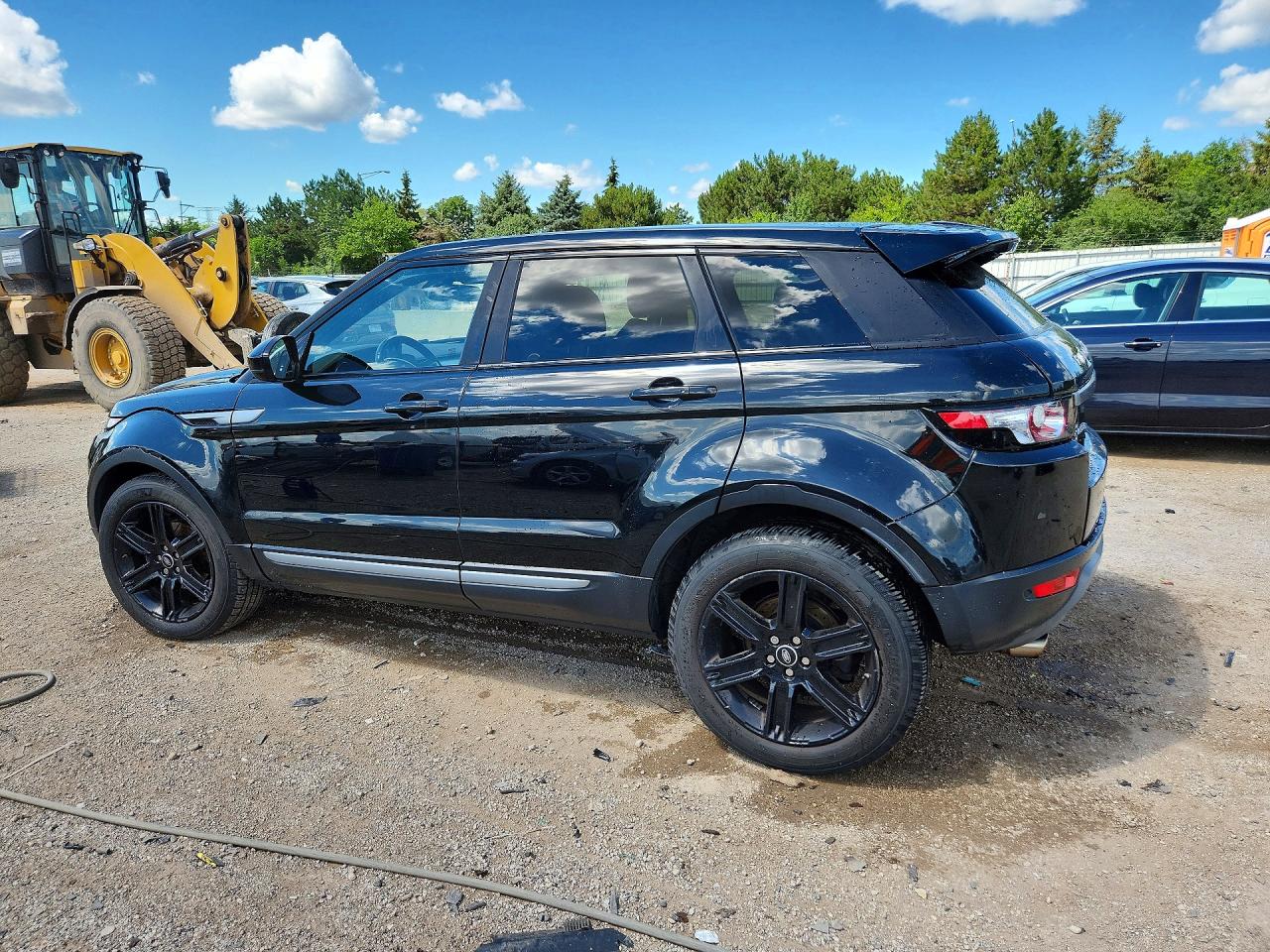 2015 Land Rover Range Rover Evoque Pure Plus Черный vin: SALVP2BG3FH028787