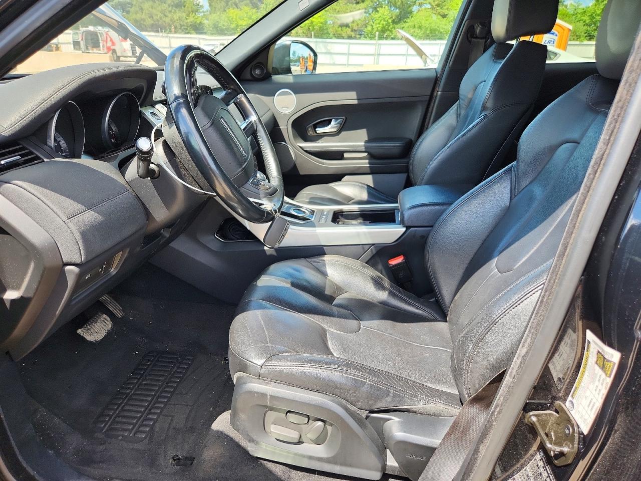 2015 Land Rover Range Rover Evoque Pure Plus Черный vin: SALVP2BG3FH028787