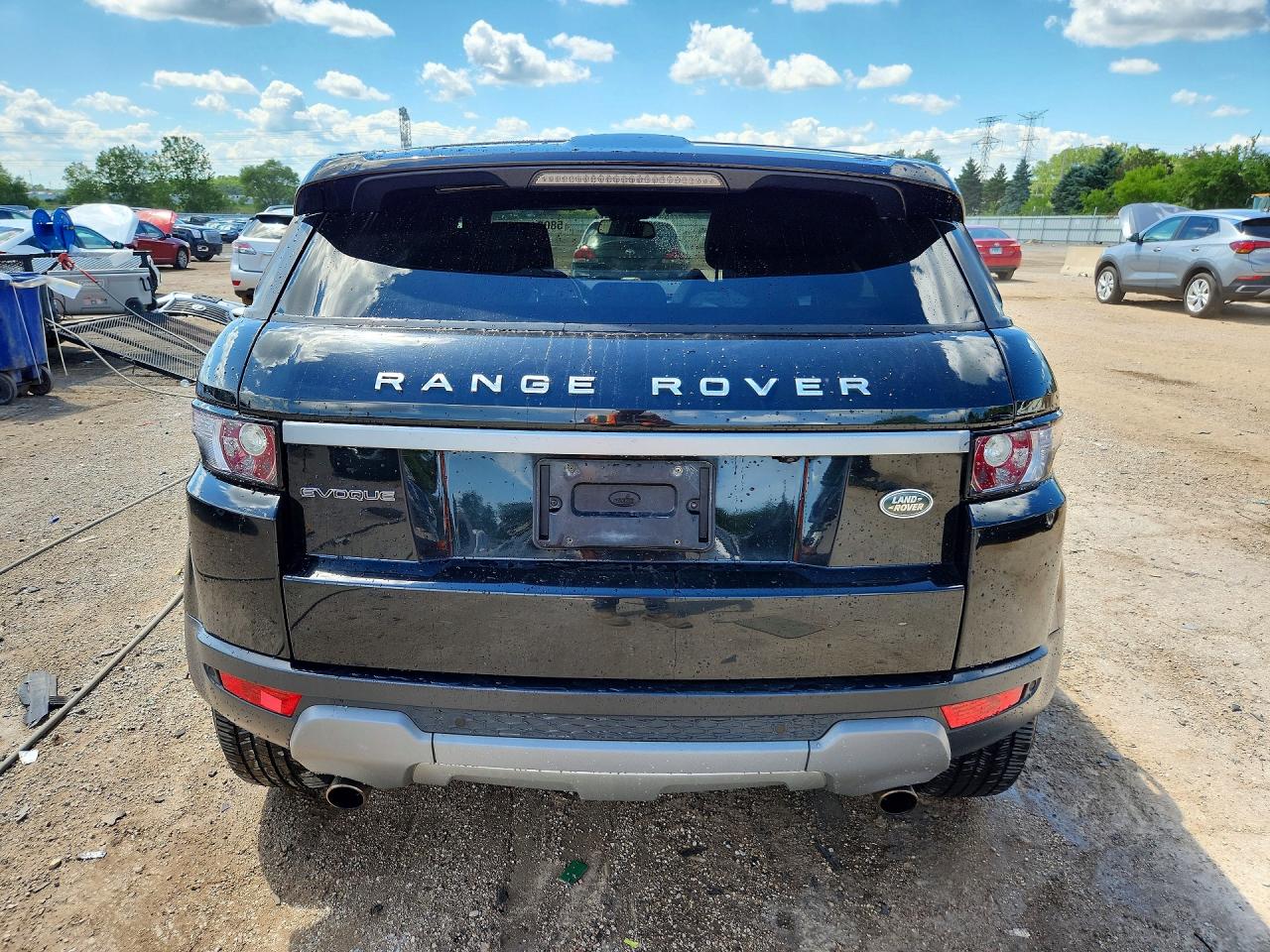 2015 Land Rover Range Rover Evoque Pure Plus Черный vin: SALVP2BG3FH028787