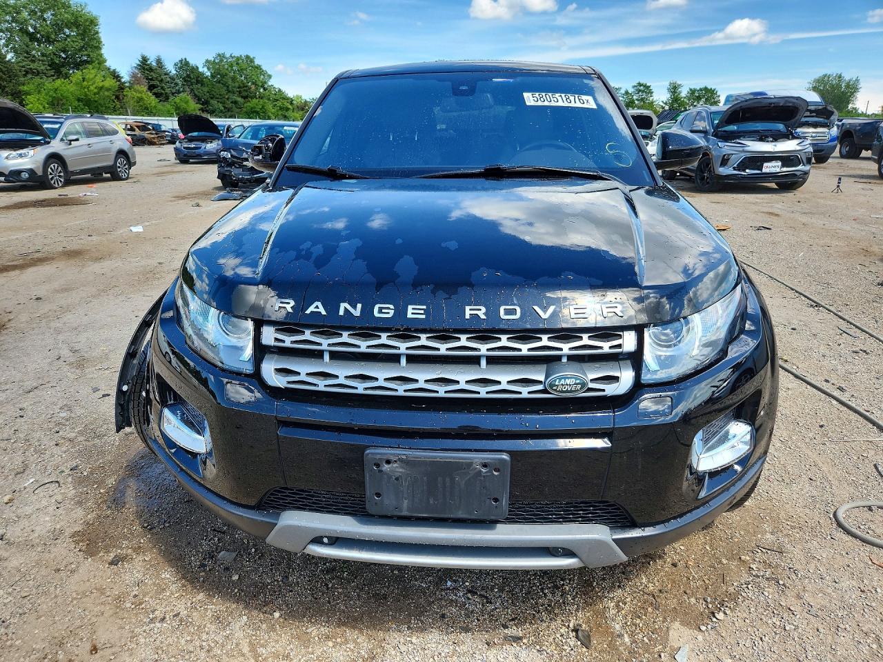 2015 Land Rover Range Rover Evoque Pure Plus Черный vin: SALVP2BG3FH028787